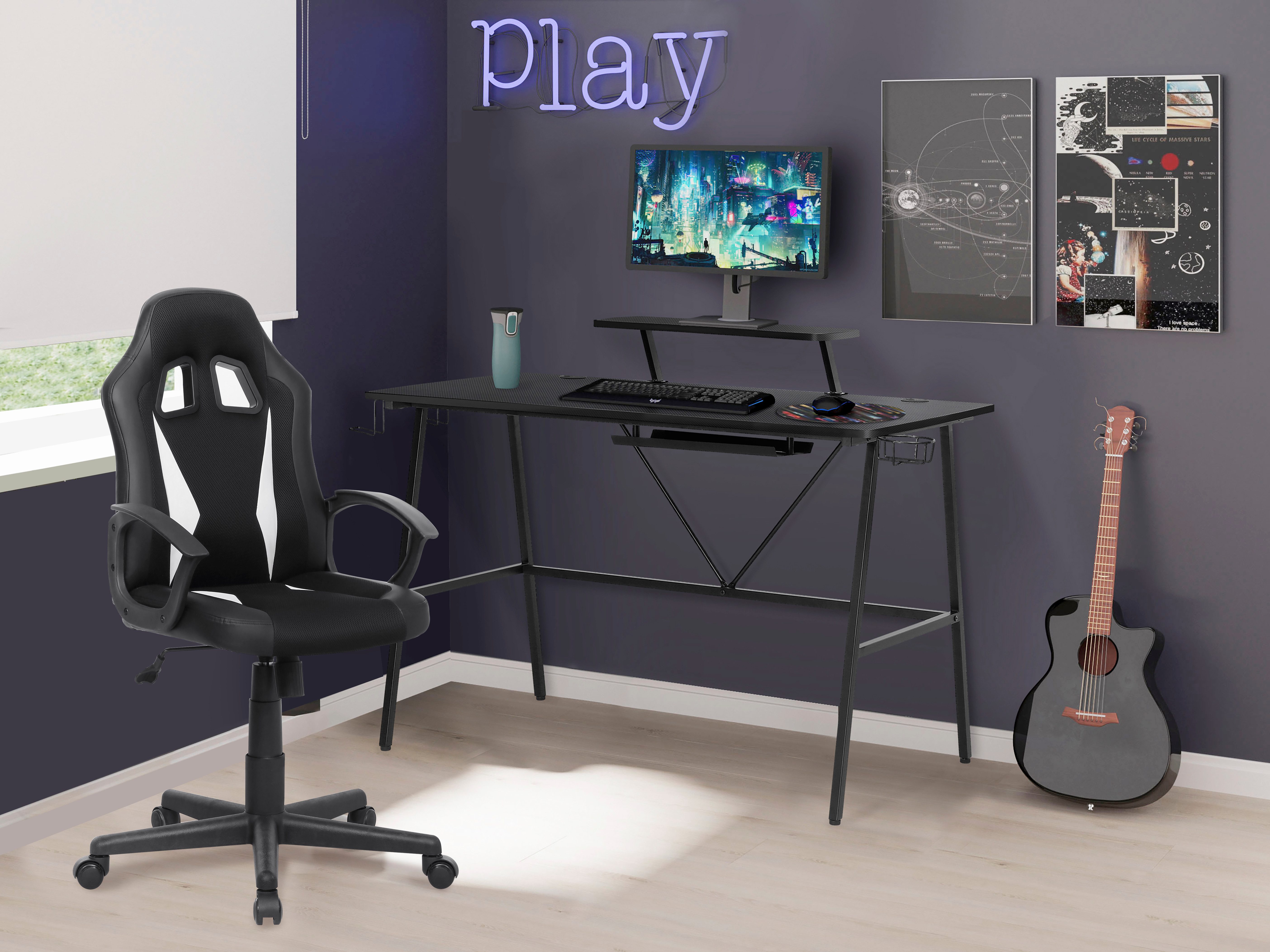 INOSIGN Gaming-Stuhl Lizard (Packung), S-förmige Rückenlehne, günstig online kaufen