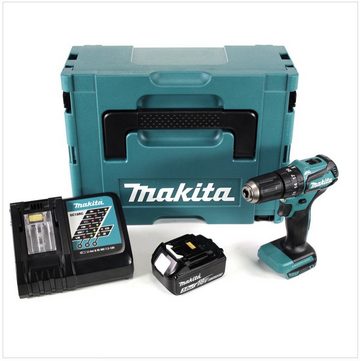 Makita Schlagbohrmaschine DHP 483 RF1J Akku Schlagbohrschrauber 18V 40Nm im Makpac + 1x 3,0 Ah