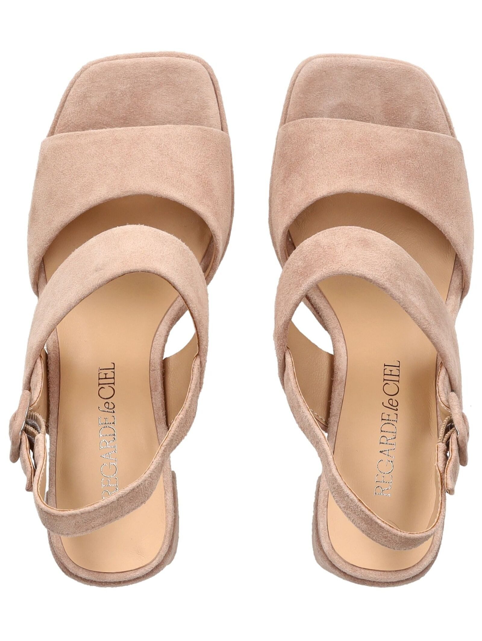 Regarde Le Ciel Regarde Le Ciel Sandalen Veloursleder High-Heel-Sandalette