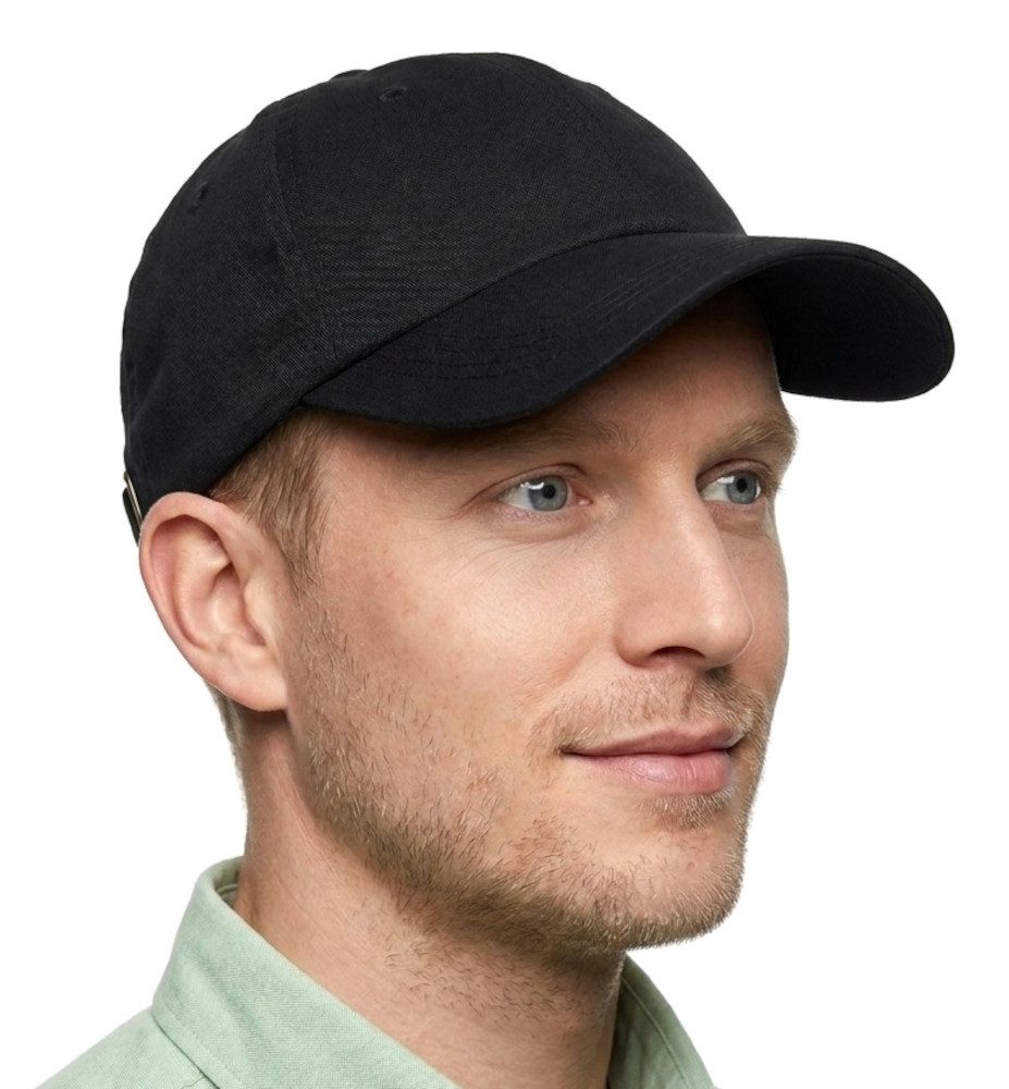 Cool4 Schirmmütze Basecap Leinen UV-Schutz Verstellbar