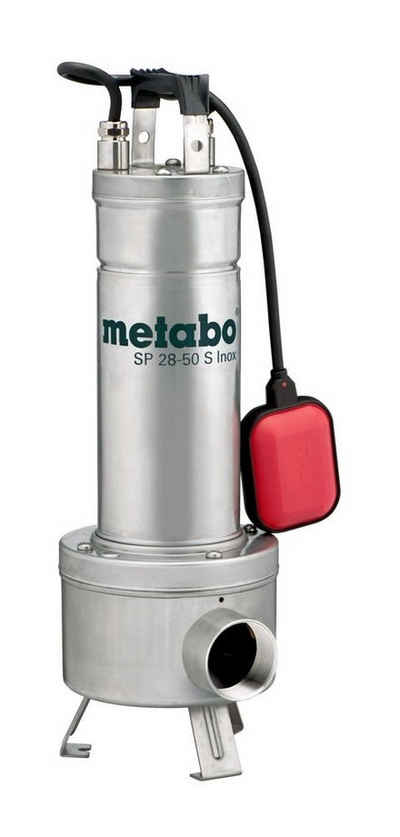 metabo Schmutzwasserpumpe SP 28-50 S Inox, Schmutzwasserpumpe