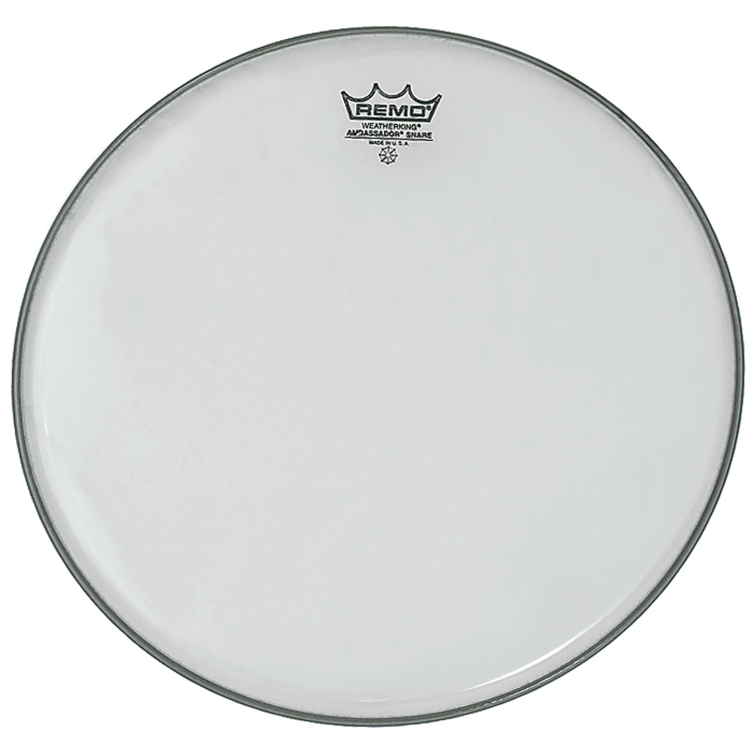 Remo Snare Drum,Ambassador Hazy 12" clear Snare Reso, Felle, Snare Resonanzfelle, Ambassador Hazy 12", clear, Snare Reso - Snare Drum Resonanzfell