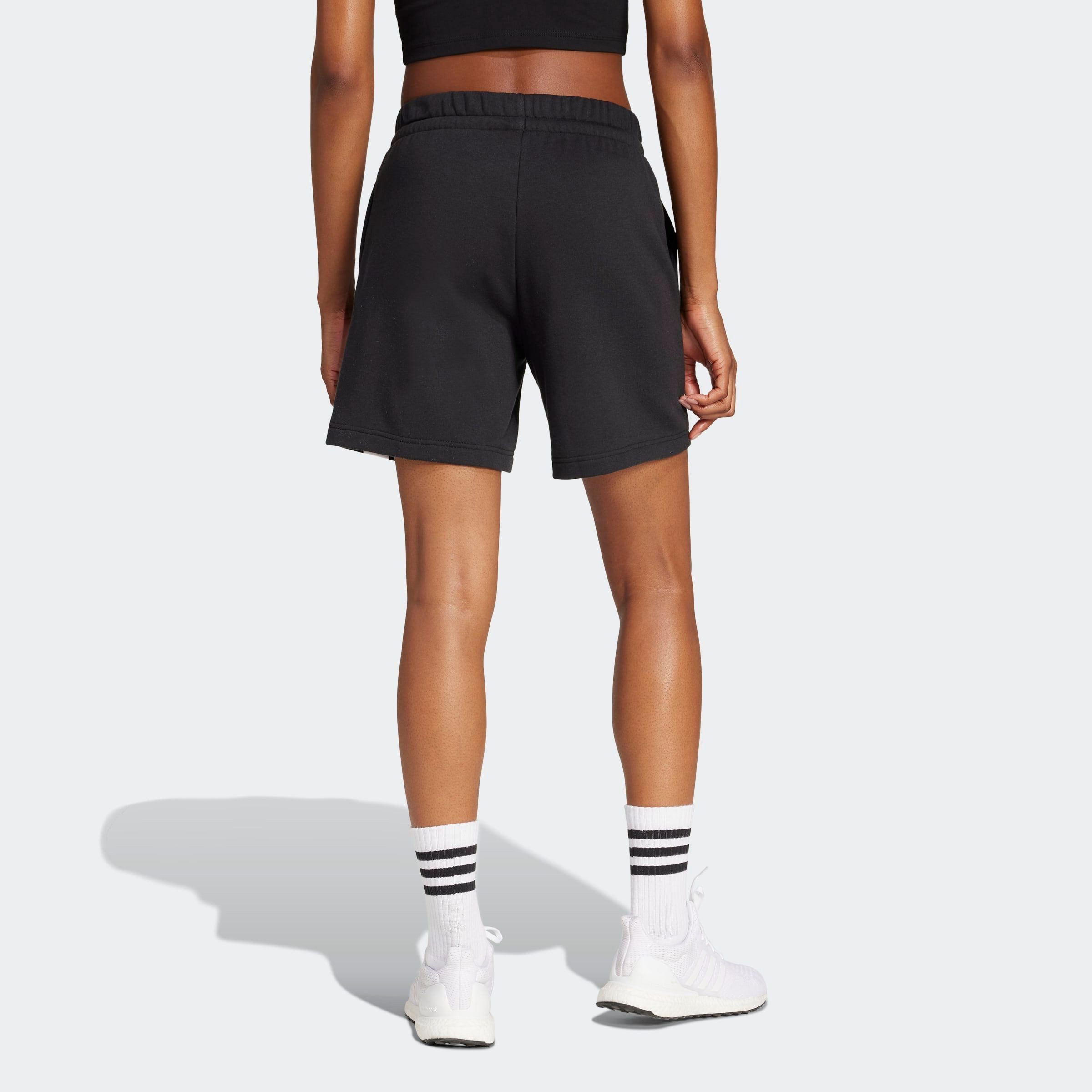 adidas Sportswear Shorts ESSENTIALS BIG LOGO FRENCH TERRY für Erwachsene geeignet, aus Baumwolle, mit Kordelverschluss