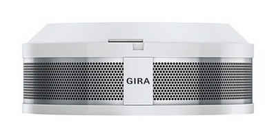 GIRA Rauchmelder (Dual VdS anerkannt reinweiß Standalone 10J Batterie/Akku Vernetzbar)