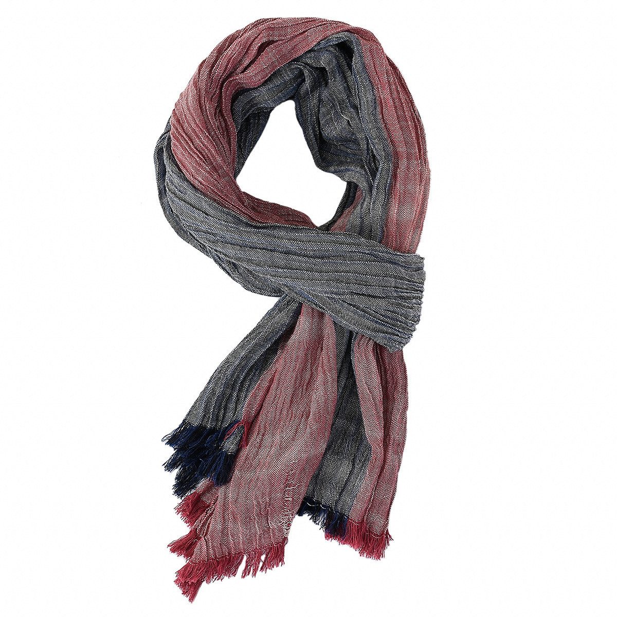 Modeschal Weicher Baumwollschal Herbst Winter Mode Langes Halstuch