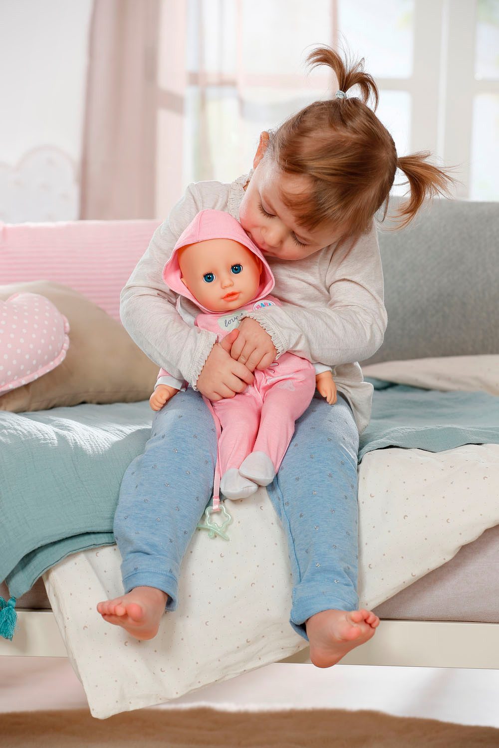 Baby Born Babypuppe Hannah Spiel mit mir 36 cm