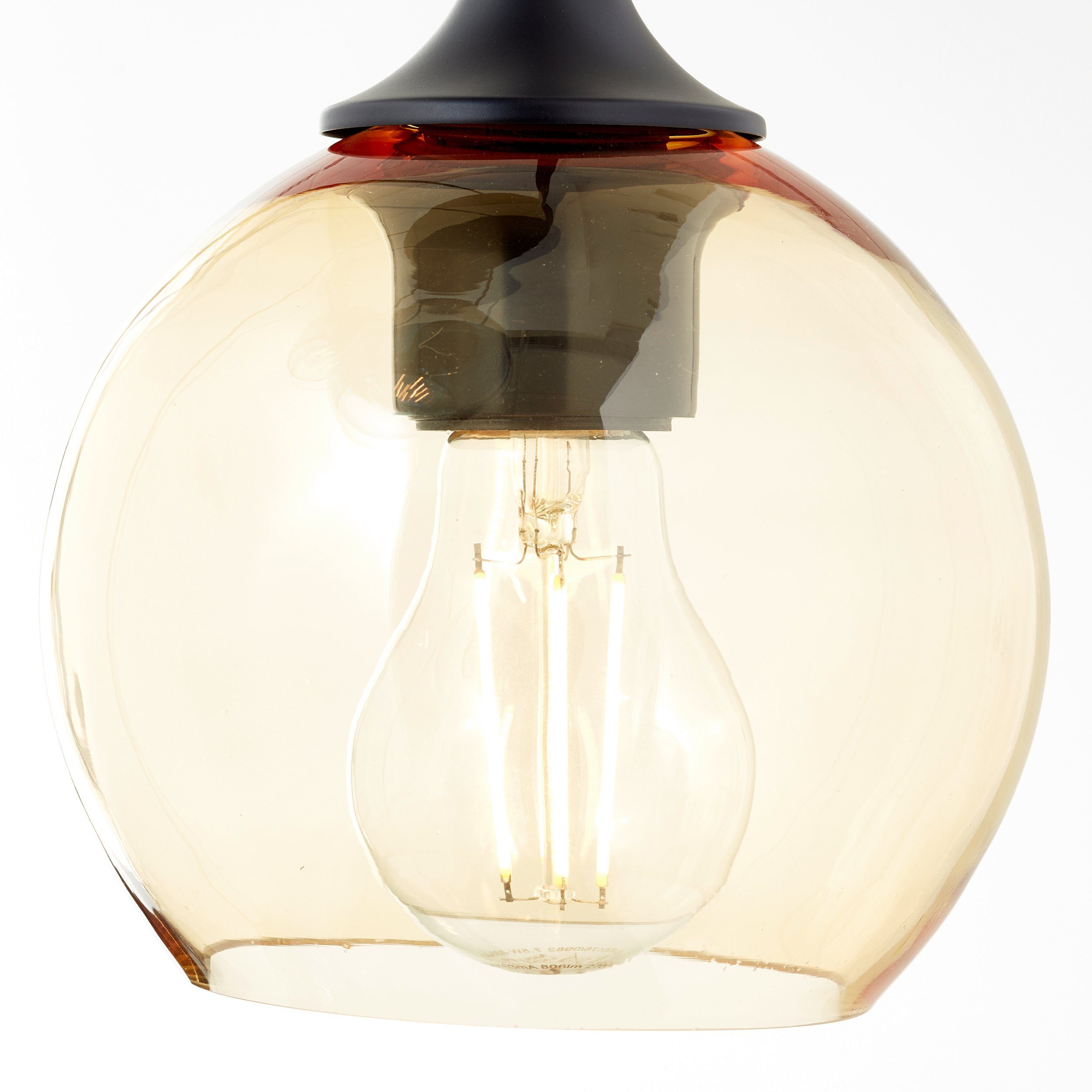 Lightbox Hängeleuchten, ohne Leuchtmittel, 150 mehrfarbig cm, 50 x kürzbar, Glasschirme, E14