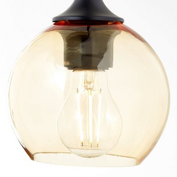 Lightbox Hängeleuchten, ohne Leuchtmittel, 150 x 50 cm, Glasschirme, E14, kürzbar, mehrfarbig