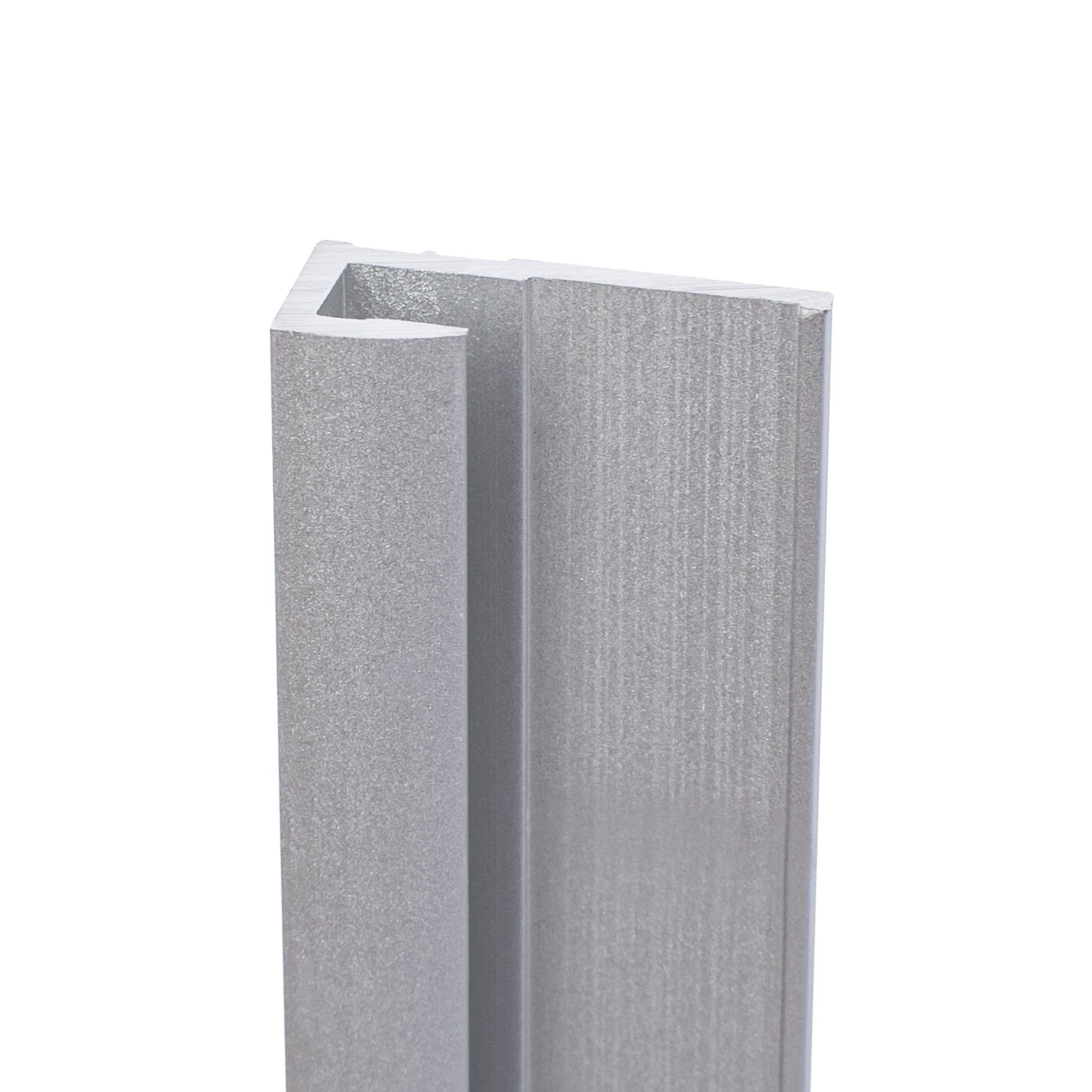 Schulte Abschlussprofil für DecoDesign Badrückwände (1-tlg), für Wandverkleidungen mit 3 mm Materialstärke