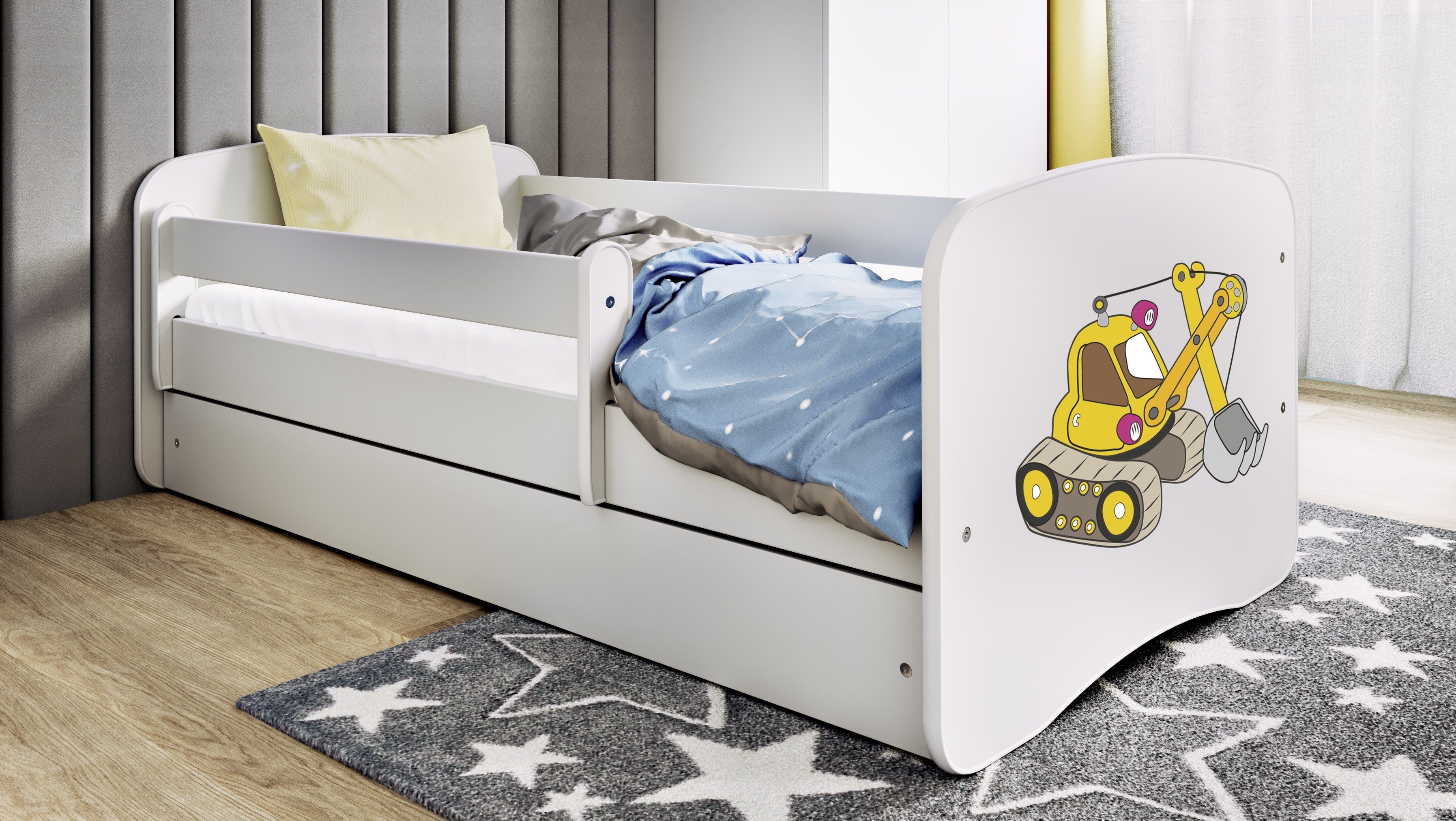 Kinderbett Babydream 180x80 cm 160x80 cm 140x70 cm