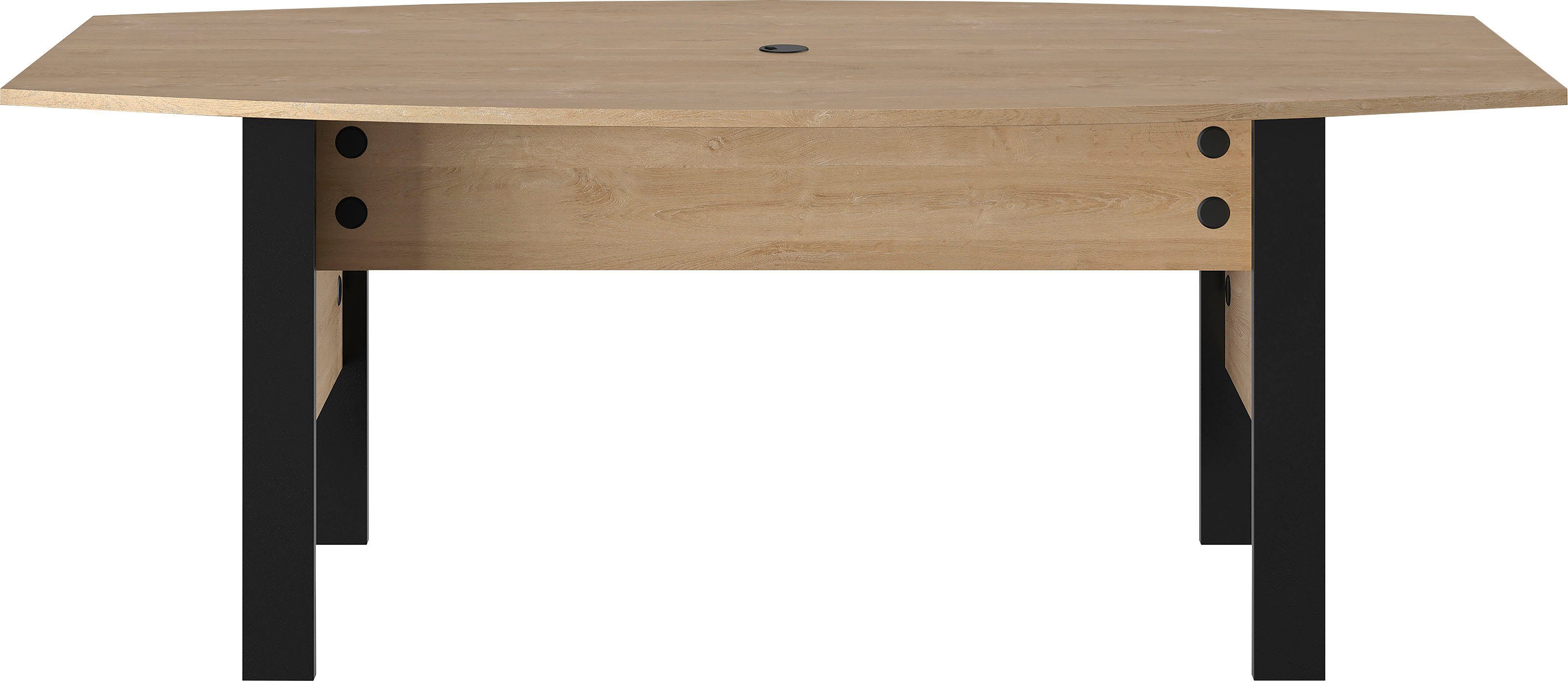 Gami Konferenztisch Faro, moderner Industrial Look