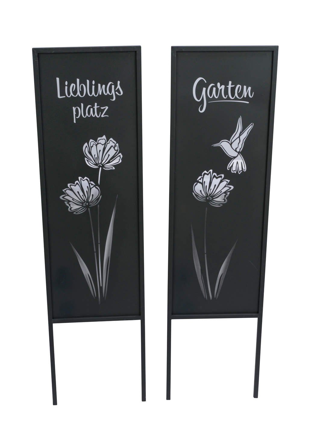 Gehlmann Gartenstecker »Metallstecker Garten / Lieblingsplatz, 2 Stück