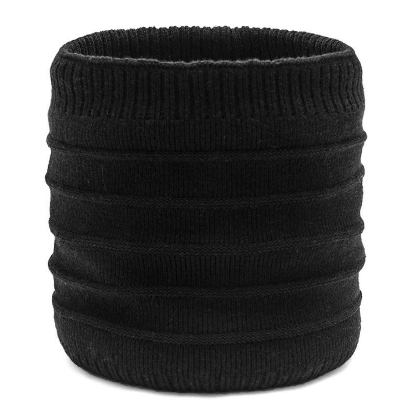Coonoor Halswärmer Winddicht Thermo Gestrickt Schlauchschal für Herren Damen