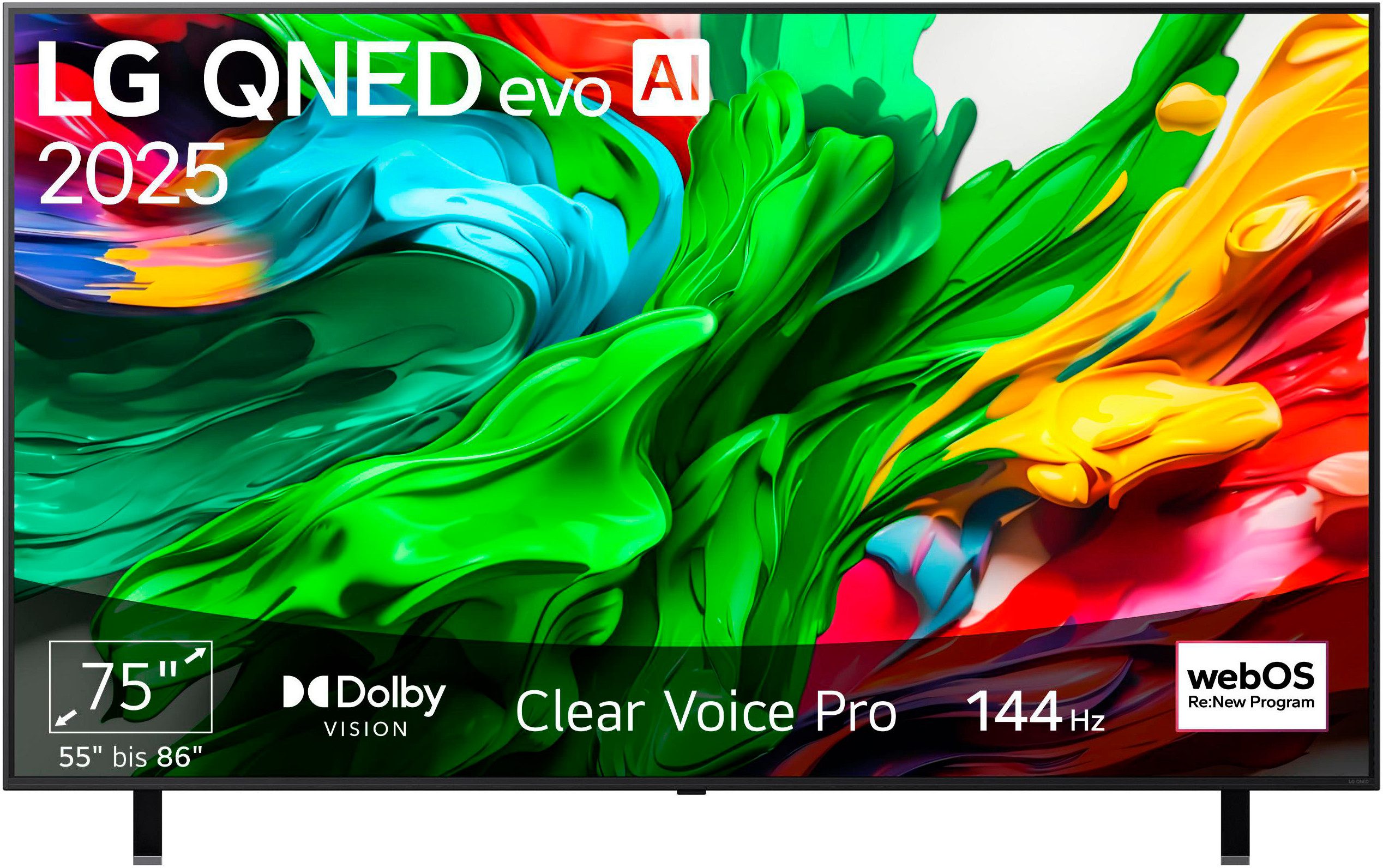 LG 75QNED85A6C Mini-LED-Fernseher (189 cm/75 Zoll, 4K Ultra HD, Smart-TV)