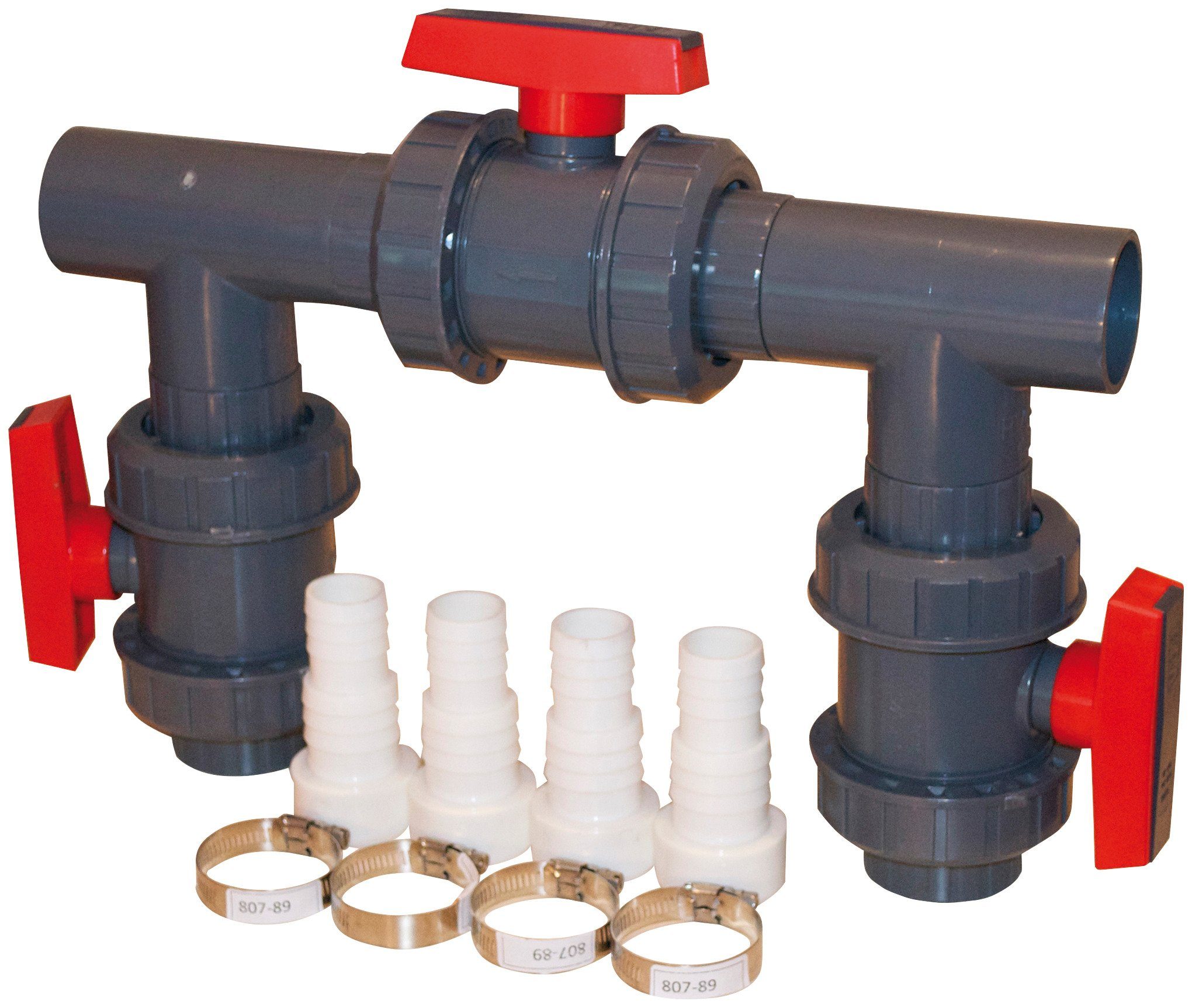 KWAD Bypass-Set Bypass Kit D50, (Set), für Wärmepumpen oder Salzanlagen