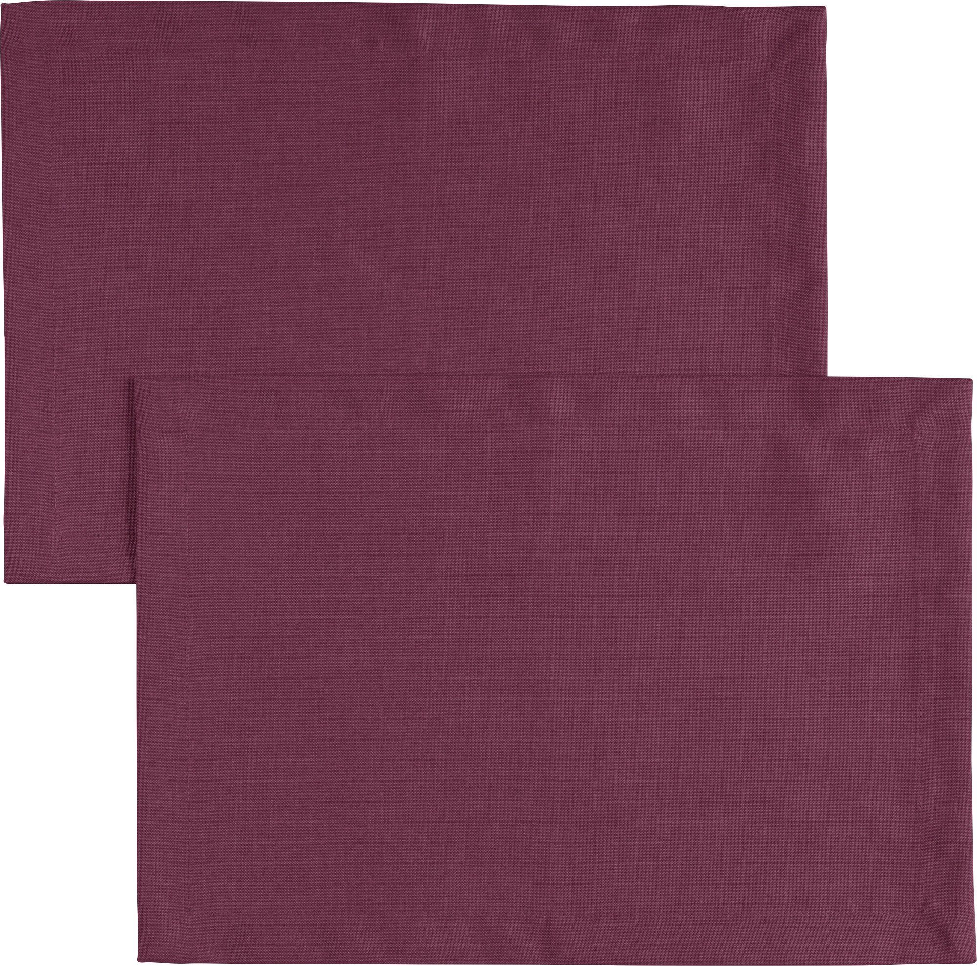 Erwin Müller Platzset Tischset "Madrid" 2er-Pack, fleckabweisend Uni