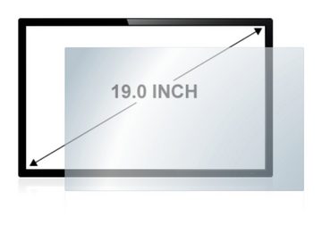 BROTECT flexible Panzerglasfolie für 48.3 cm (19 Zoll) [410.9 x 257 mm], Displayschutzglas, Schutzglas Glasfolie matt entspiegelt Anti-Reflex