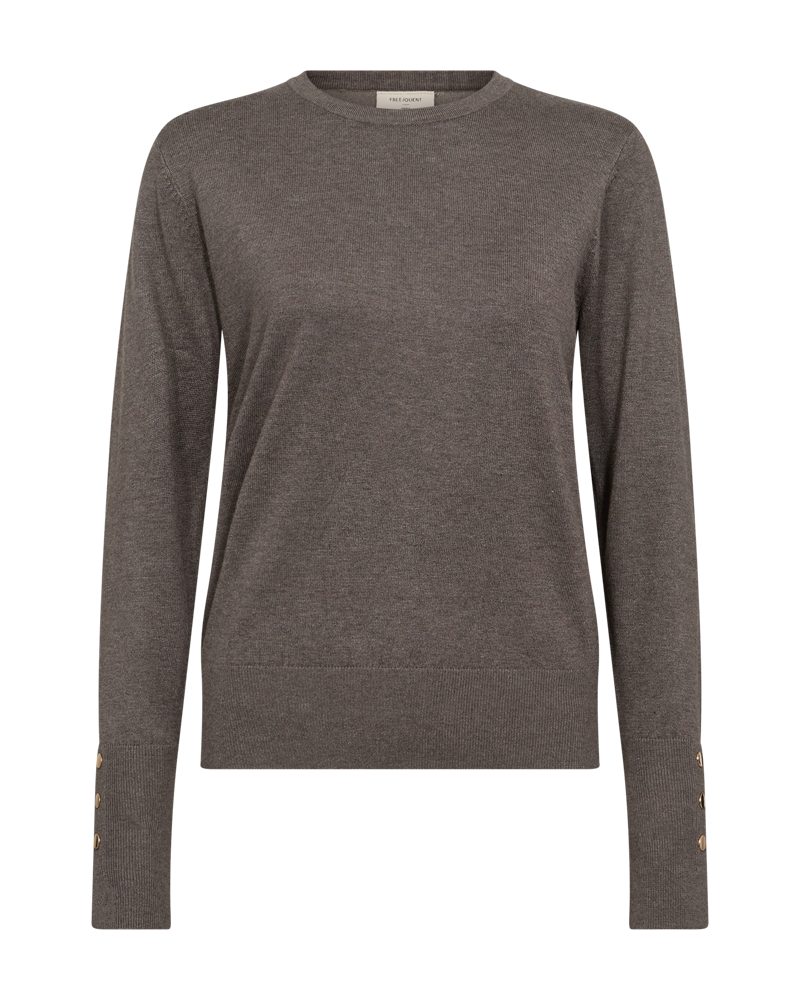 FREEQUENT Strickpullover FQKATIE mit Zierknöpfen günstig online kaufen