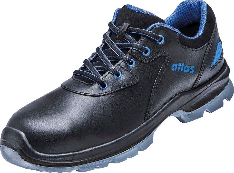 Atlas Schuhe SL 645 XP blue Arbeitsschuh S3, Geeignet für die  Einlagenversorgung (DGUV 112-191)