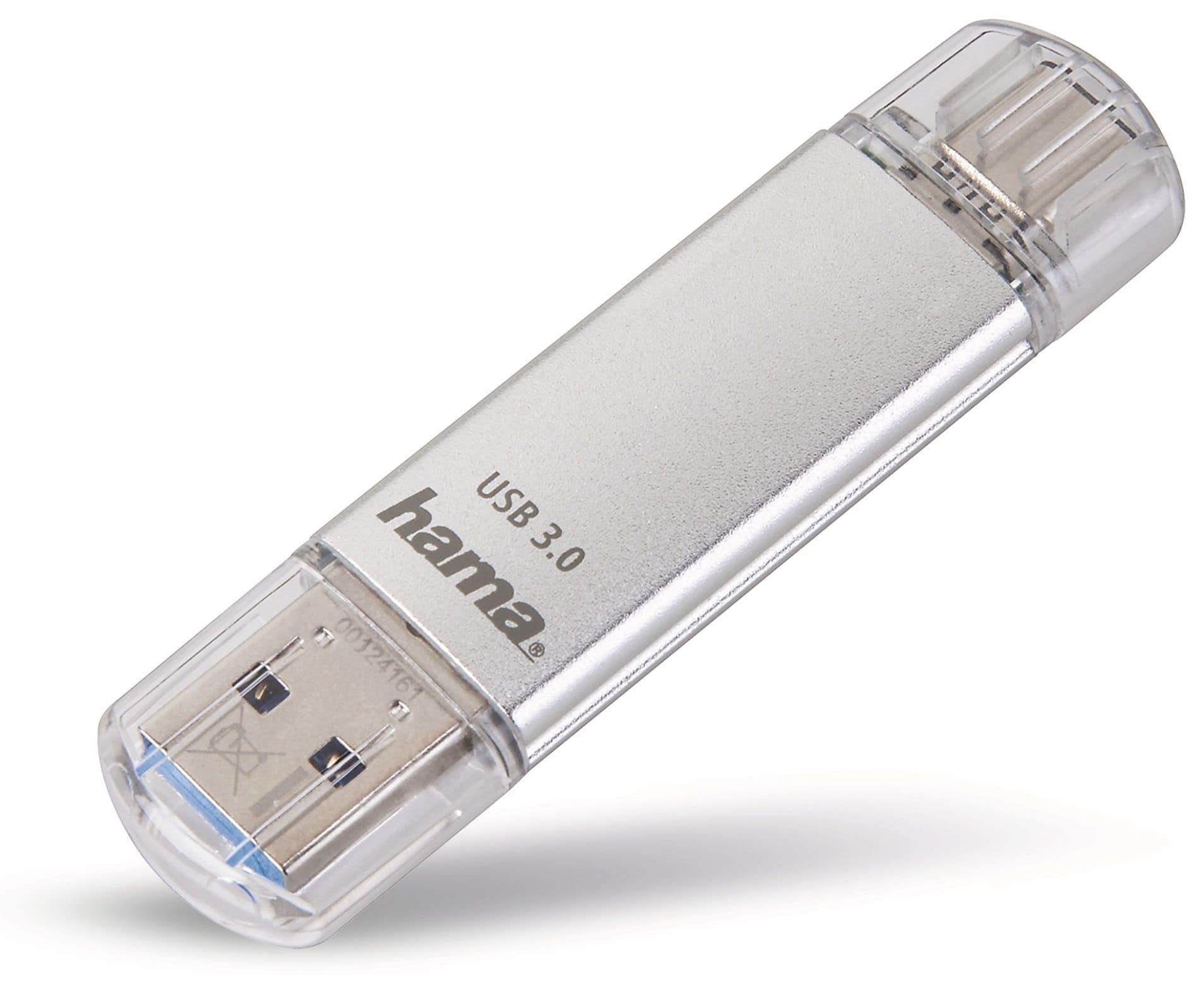 Hama HAMA USB 3.1 Speicherstick C-Laeta, 64 GB USB-Stick