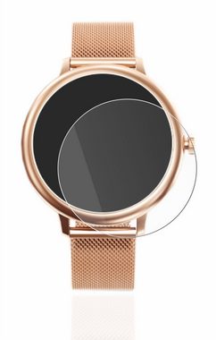 upscreen flexible Panzerglasfolie für Naixues Women's Smartwatch 1.08" (39mm), Displayschutzglas, Schutzglas Glasfolie klar