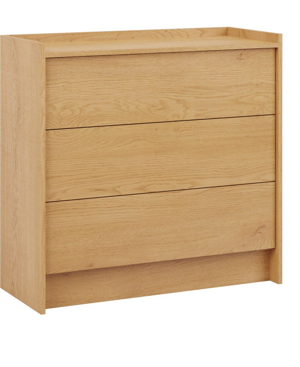 ROYAL24_MARKT Kommode Akari Elegant – 3-Schubladen Sideboard mit Push-to-Open System (Kommode, Premium - Akari), Beste – Elegant – Perfekt