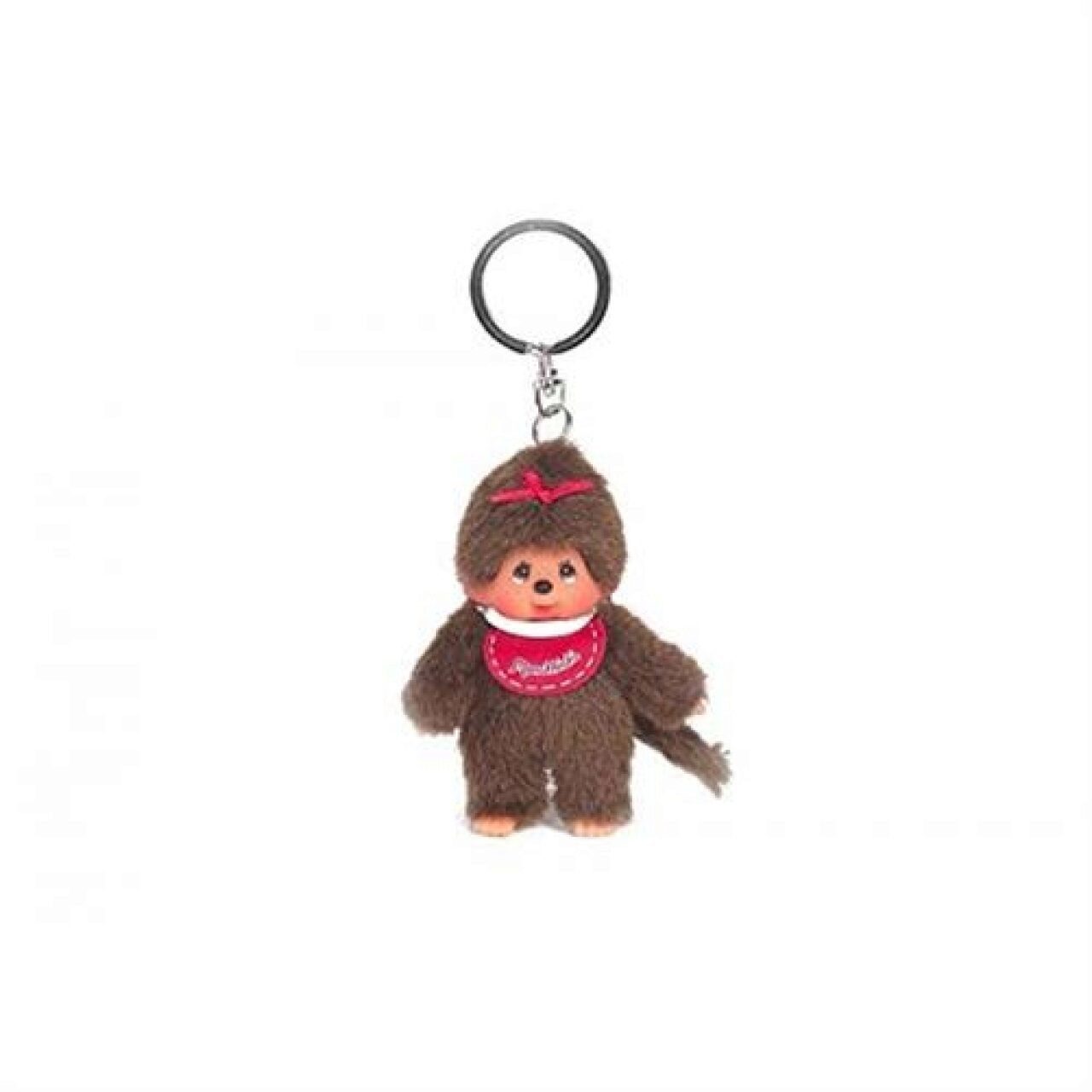 Monchhichi Schlüsselanhänger Monchhichi Plüschanhänger - Dein süßer Begleiter für unterwegs (10cm)