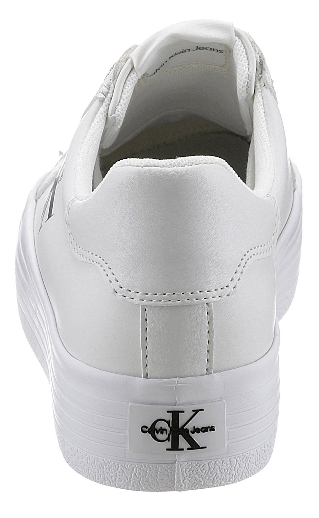 Calvin Klein Jeans VULC FLATFORM LACEUP LOW LTH Plateausneaker weicher Scha günstig online kaufen