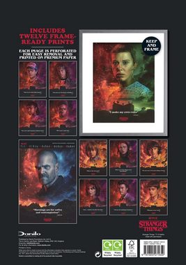 Close Up Wandkalender Stranger Things Kalender 2024 DELUXE EDITION, DIN A3