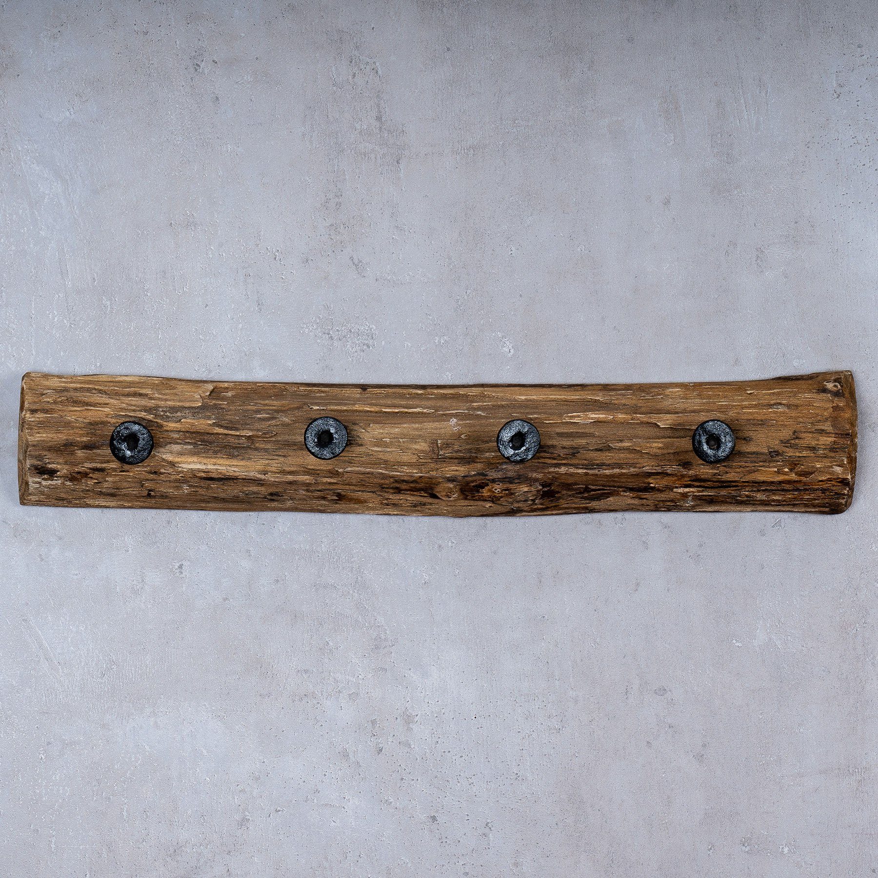 Levandeo® Garderobe, Garderobe Holz Teak L50cm günstig online kaufen