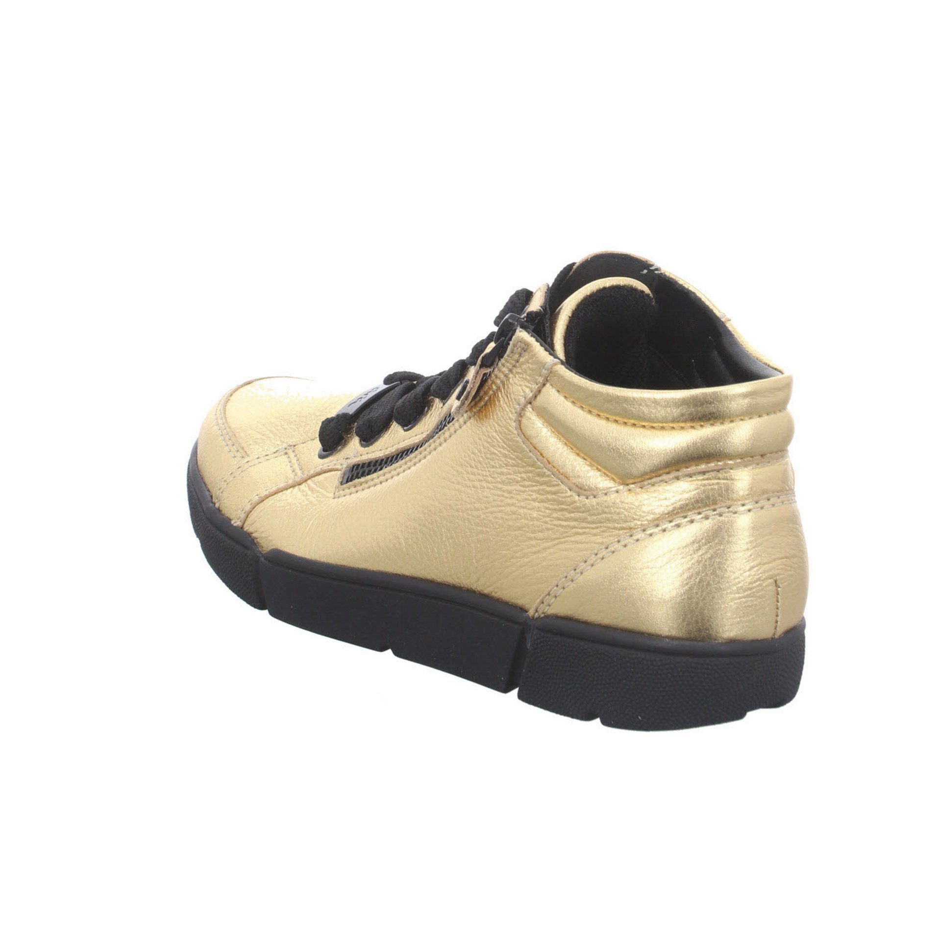 gold+silber-mittel Damen Schuhe Rom Sneaker Sneaker Ara Highsoft Veloursleder Sneaker