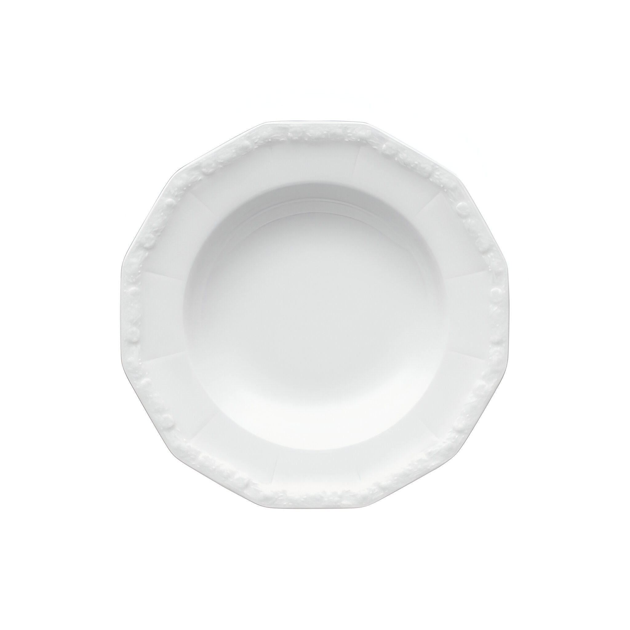 Rosenthal Суповая тарелка Суповая тарелка 23 cm - Rosenthal Maria Weiss, Lebensmittelkontaktsicher + Mikrowellengeeignet + Spülmaschinenfest