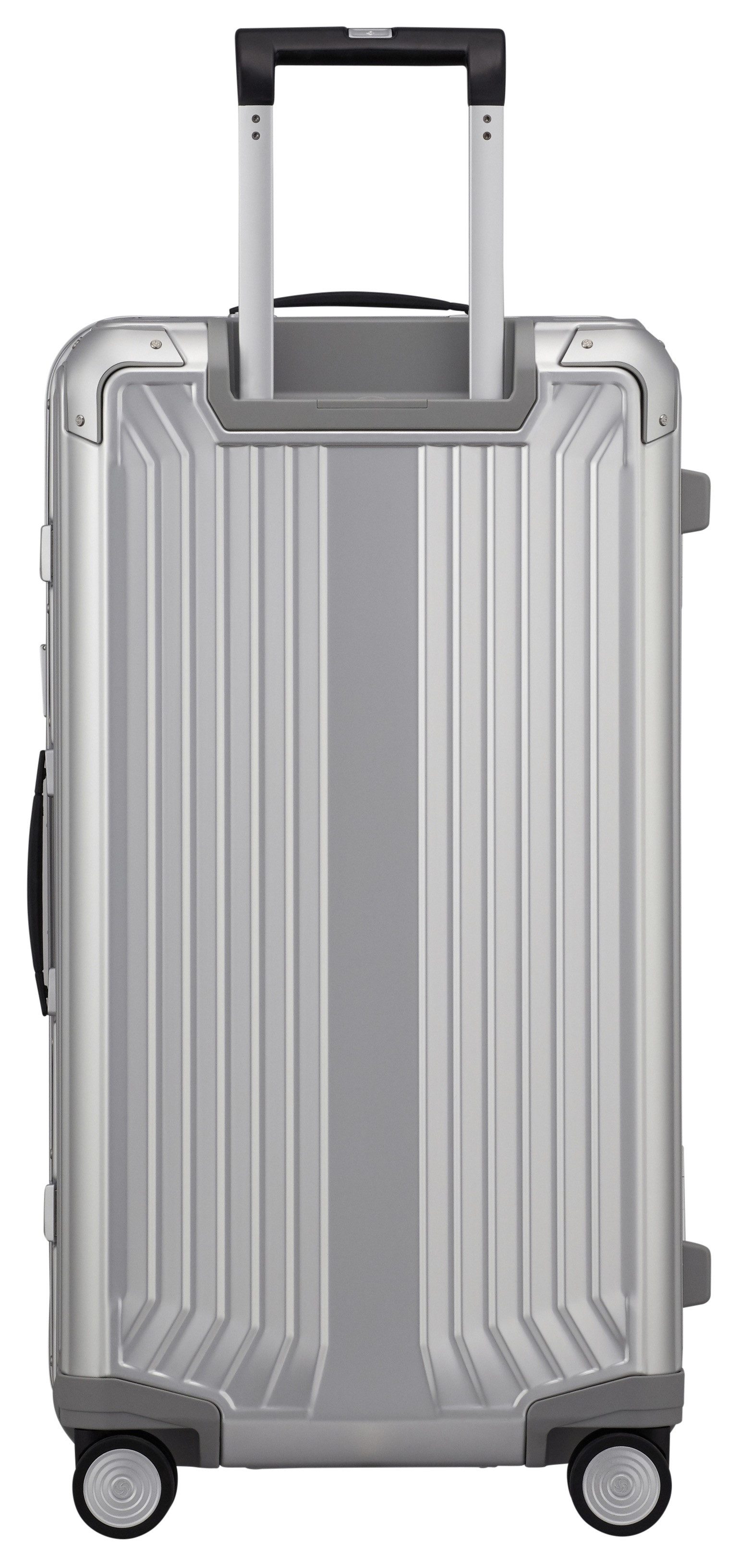 Samsonite Hartschalen-Trolley LITE-BOX ALU TRUNK, verschiedene Größen und Farben, 4 Rollen, Koffer groß Aufgabegepäck Reisegepäck TSA-Schloss