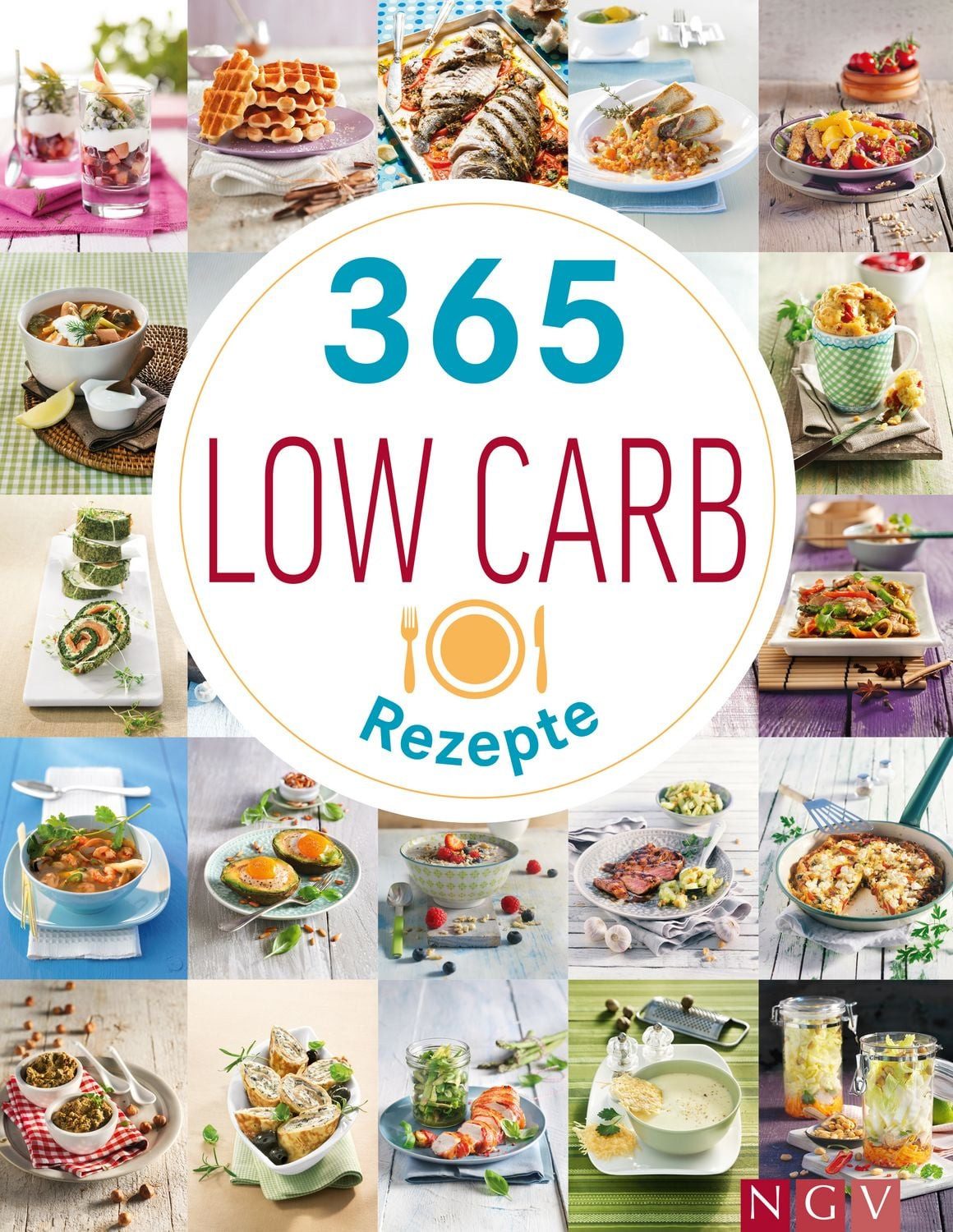365 Low-Carb-Rezepte / diverse