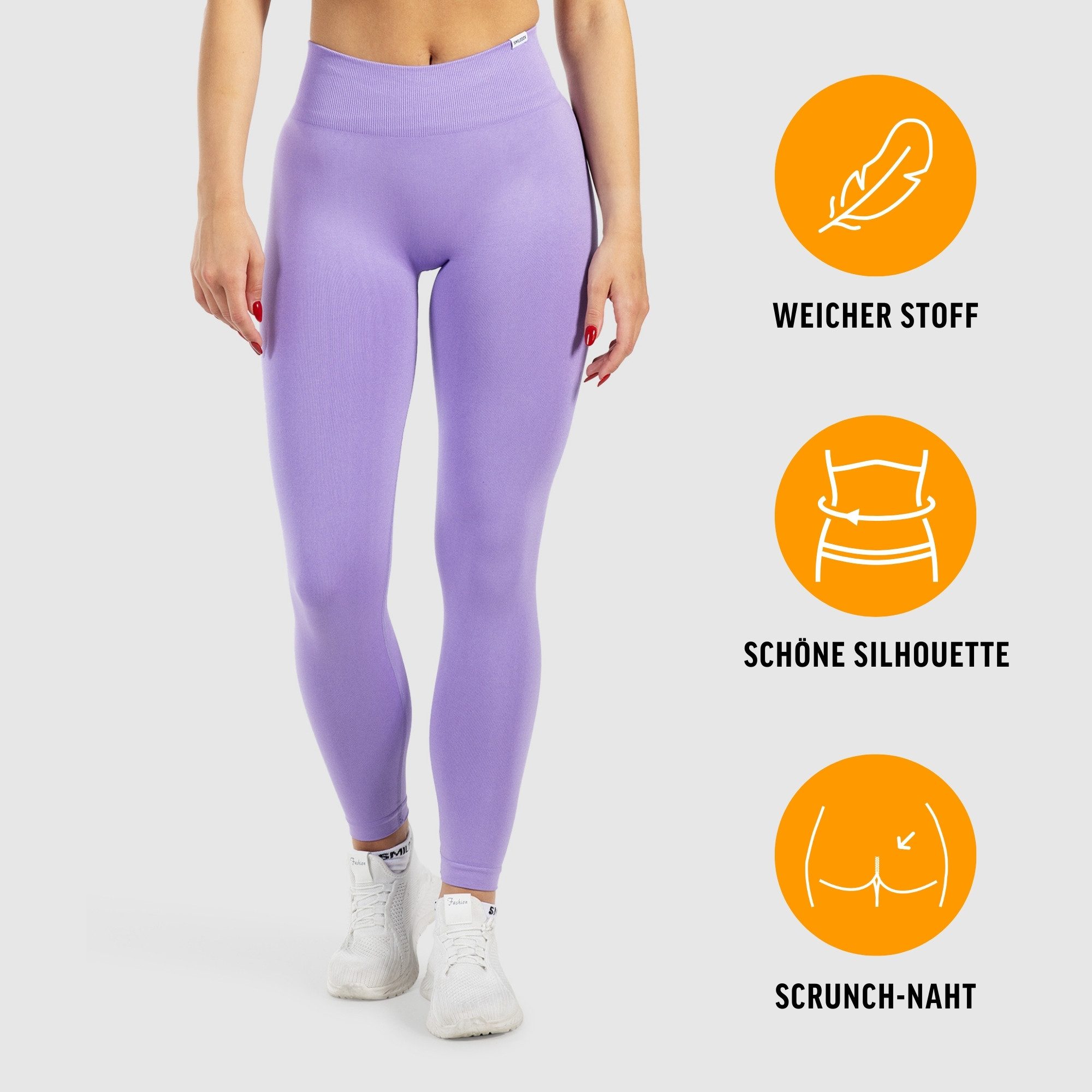 Smilodox Leggings Shayla, High Waist Yogahose mit Push-up-Effekt, nahtlos & günstig online kaufen