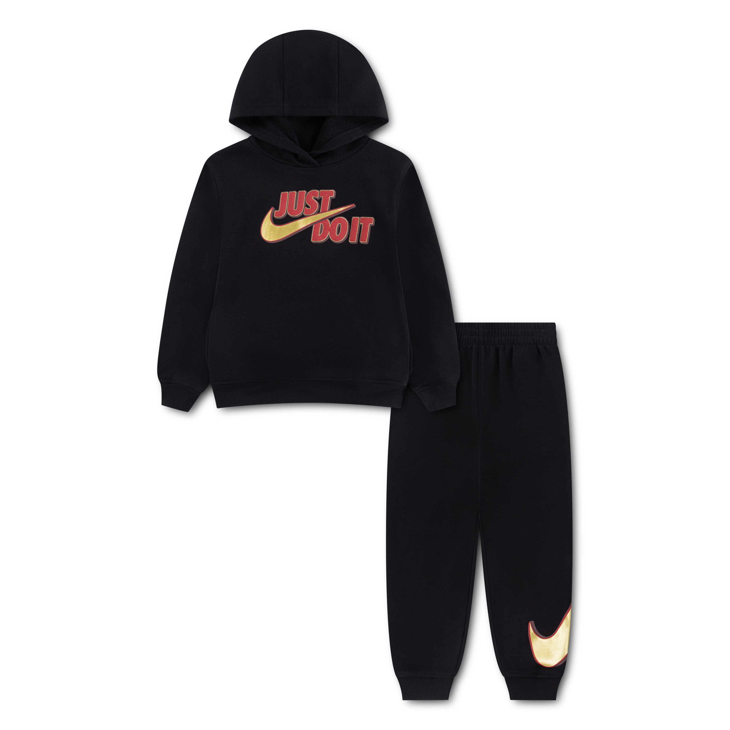 Nike Sportswear Jogginganzug NKB B NSW FROST FUTURA FLC SET, aus Baumwolle und Polyester