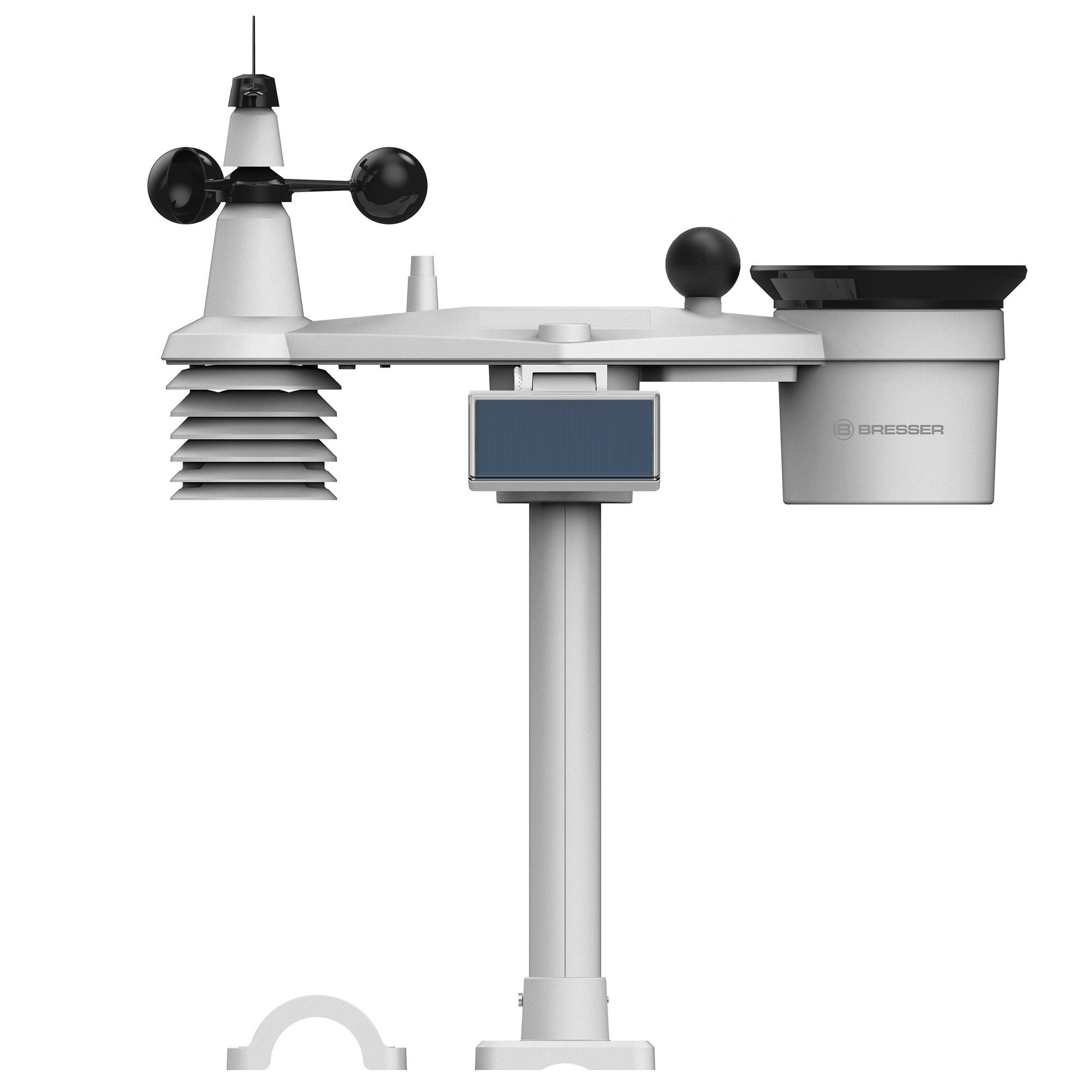 BRESSER BRESSER 4CAST 10"-WLAN-Wetterstation inkl. 8-in-1-Sensor Wetterstation – Bild 5 von 5