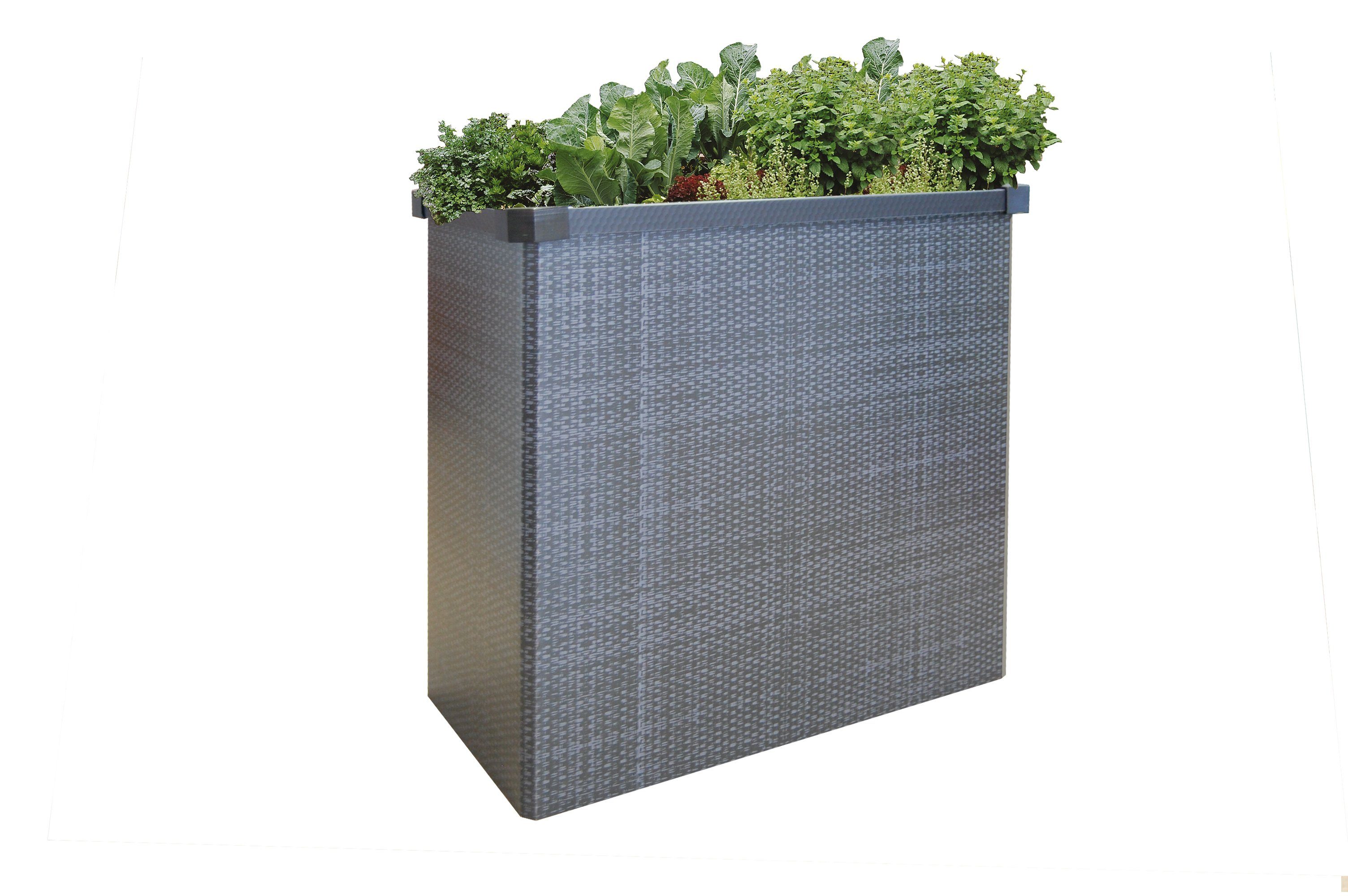 Juwel Hochbeet Juwel Falthochbeet Easy Garden Rattan grau, Размер 80x40x75 cm
