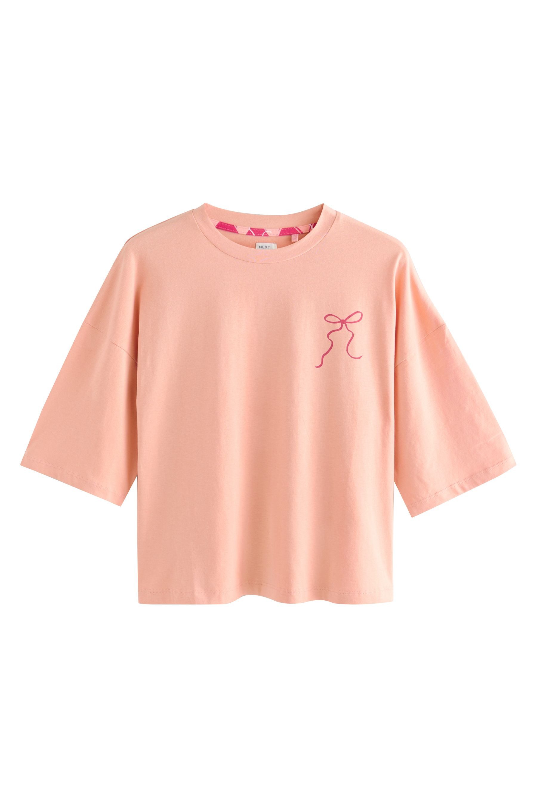 Next Pyjama Kurzärmeliger Baumwoll-Pyjama (2 tlg) günstig online kaufen