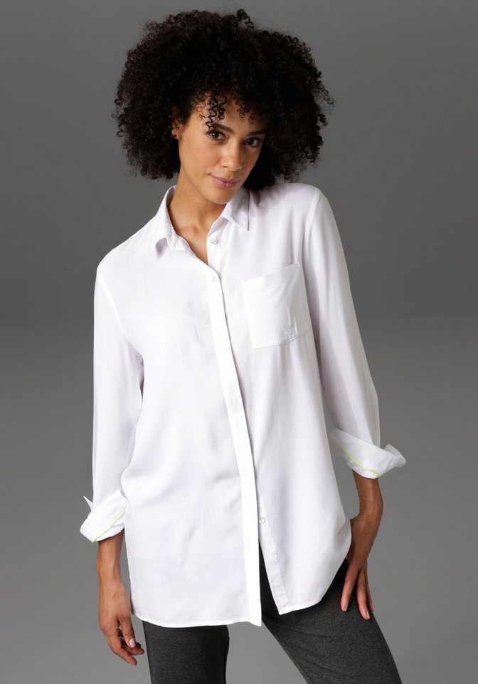 Aniston CASUAL Longbluse mit \