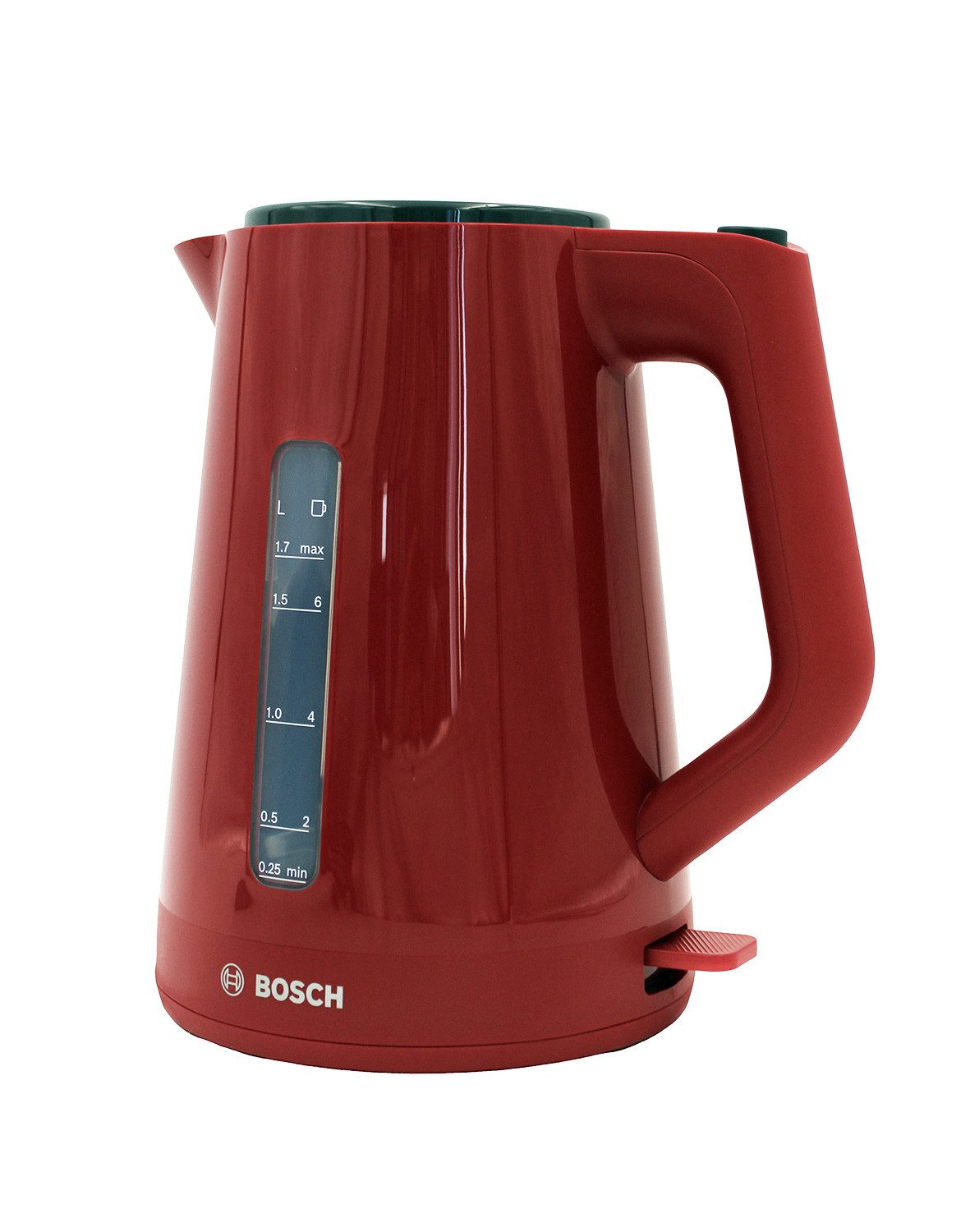 BOSCH Wasserkocher Bosch TWK1M124 Wasserkocher 1,7L 2400W rot