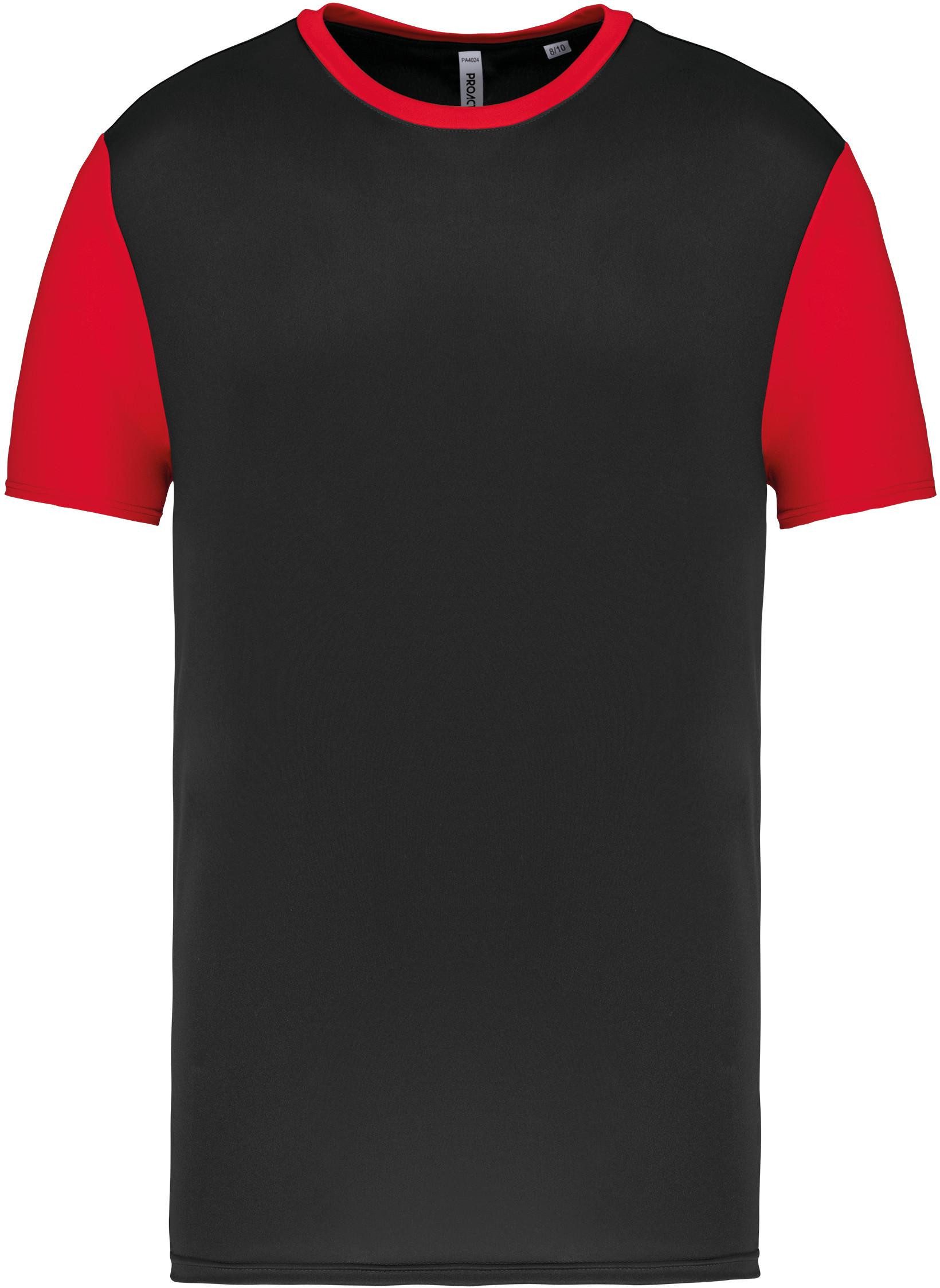 Black / Sporty Red