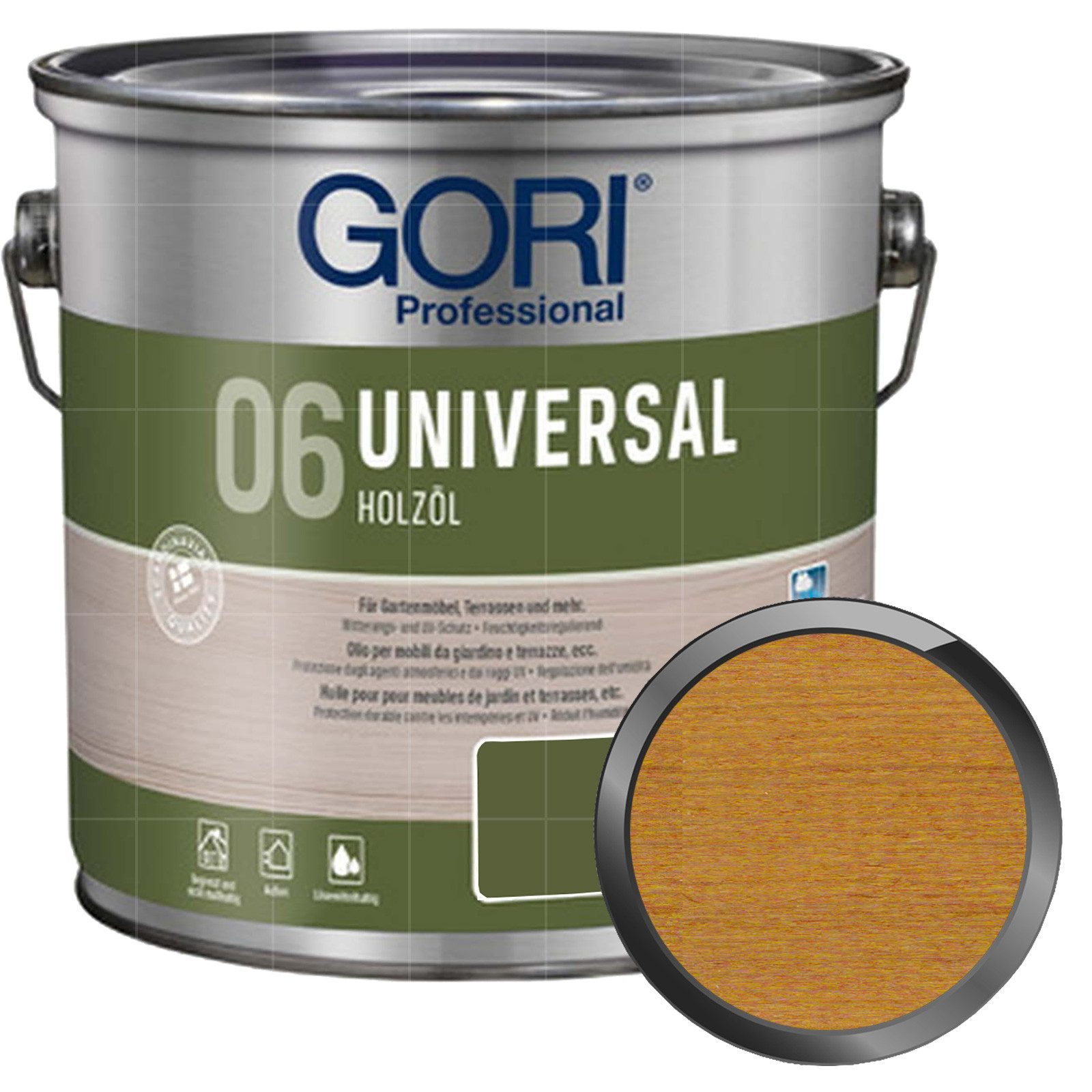 GORI Holzöl 06 Universal Holzöl - 2.5 Ltr