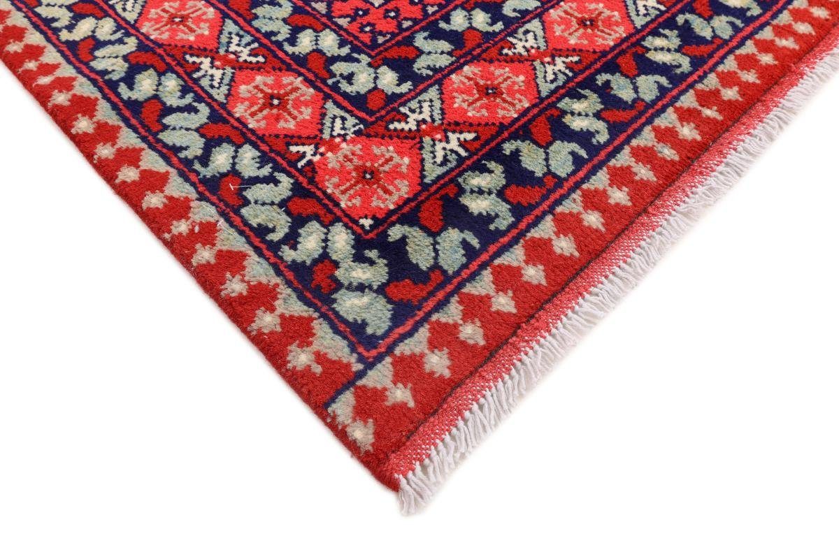 6 Orientteppich, Afghan Trading, mm Handgeknüpfter Akhche rechteckig, Höhe: Nain 162x244 Orientteppich