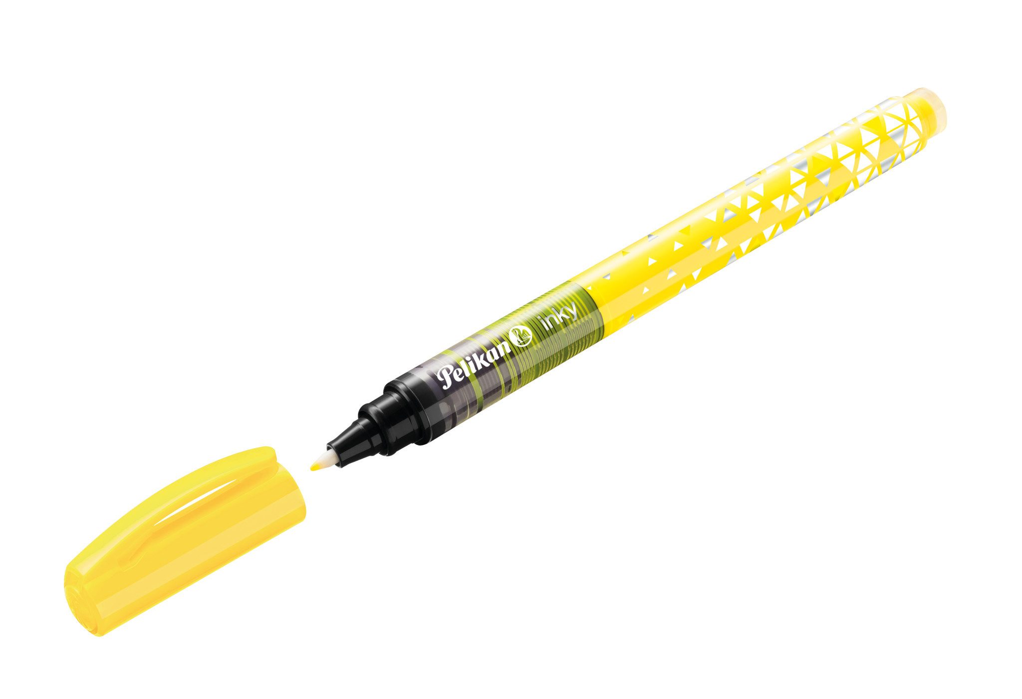 Pelikan Schreibtischkalender Tintenschreiber Inky 273 Neon Gelb 10 Stück in Faltschachtel