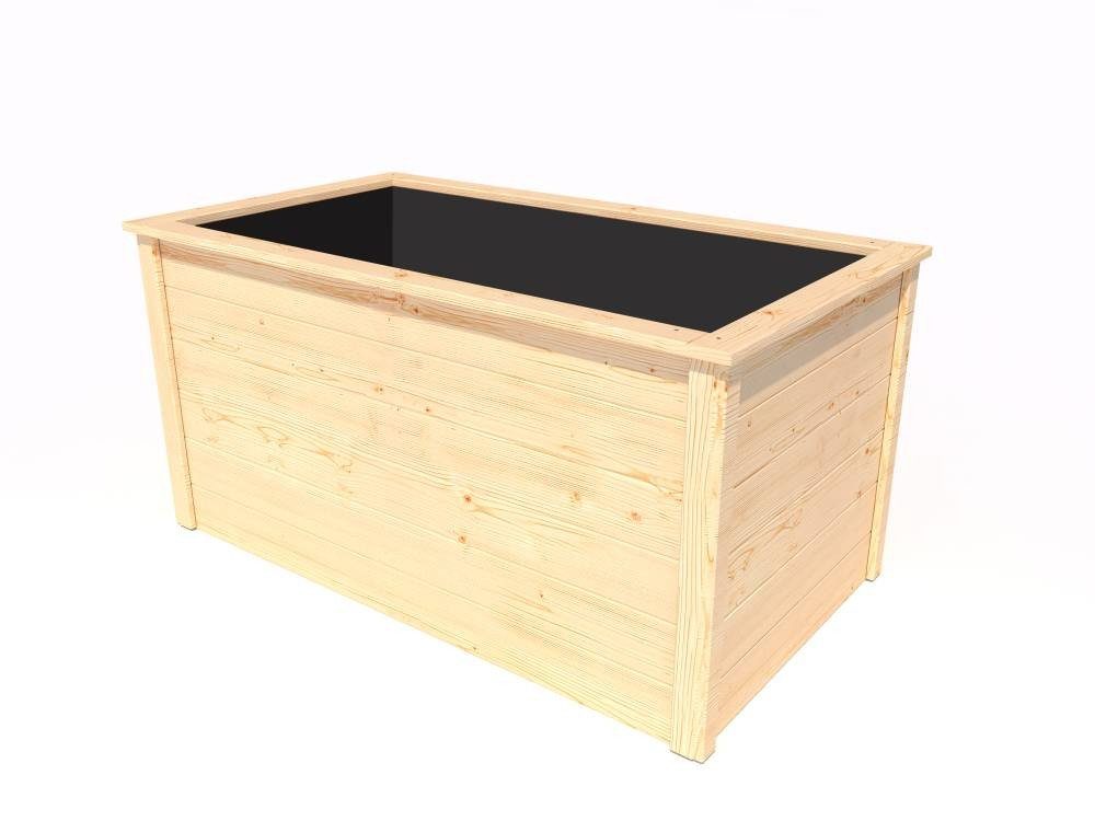 Hochbeet Weka Hochbeet 133 x 72 x 70 cm natur mit
