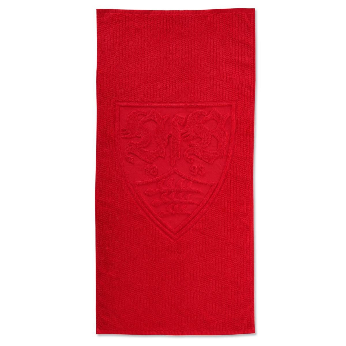 VfB Stuttgart Handtuch VfB Stuttgart Handtuch rot 50x100 cm Baumwolle