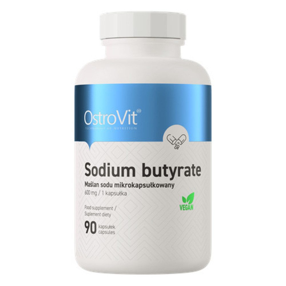 OstroVit OstroVit Sodium Butyrate 90 Kapseln Natriumbutyrat Kapseln, 63 g
