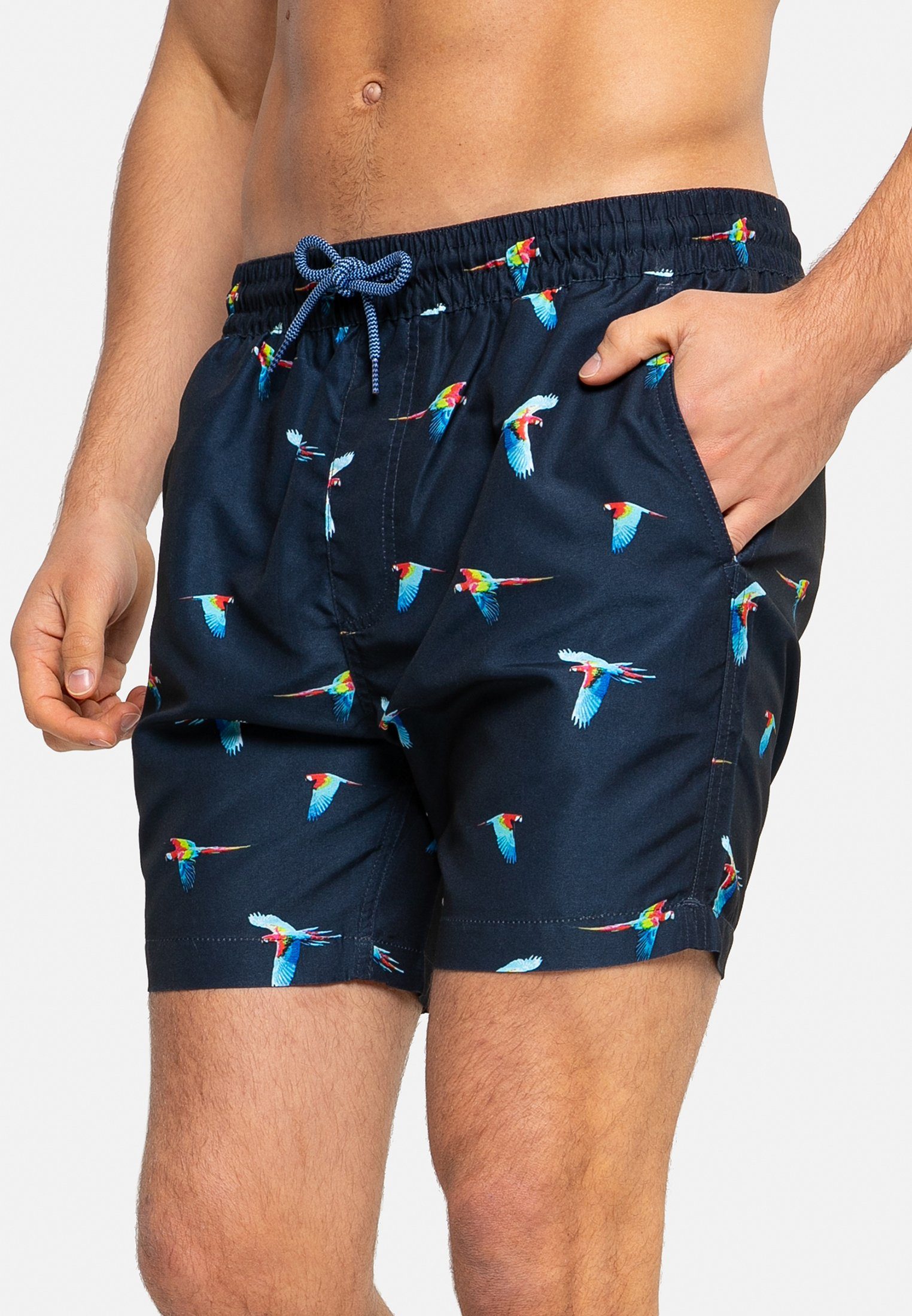 Threadbare Badeshorts Hvar Navy - blau