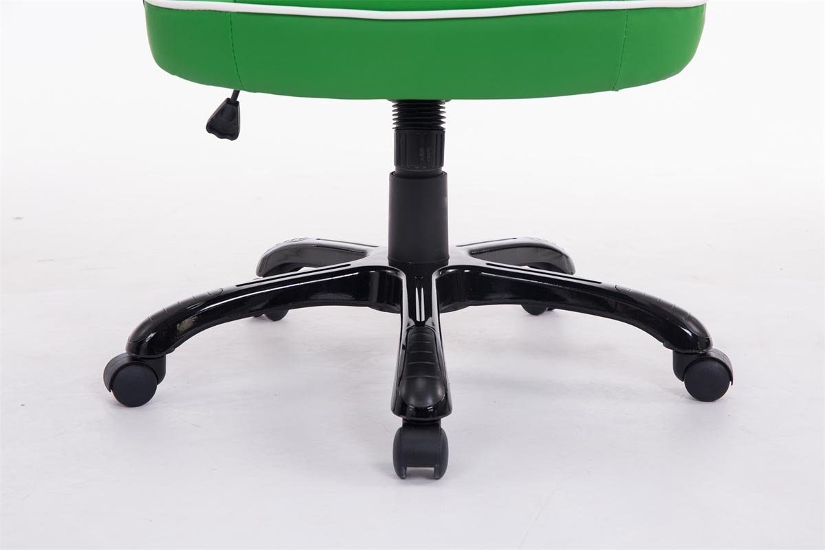Chair Kunstleder, drehbar CLP Gaming grün und BIG XXX höhenverstellbar
